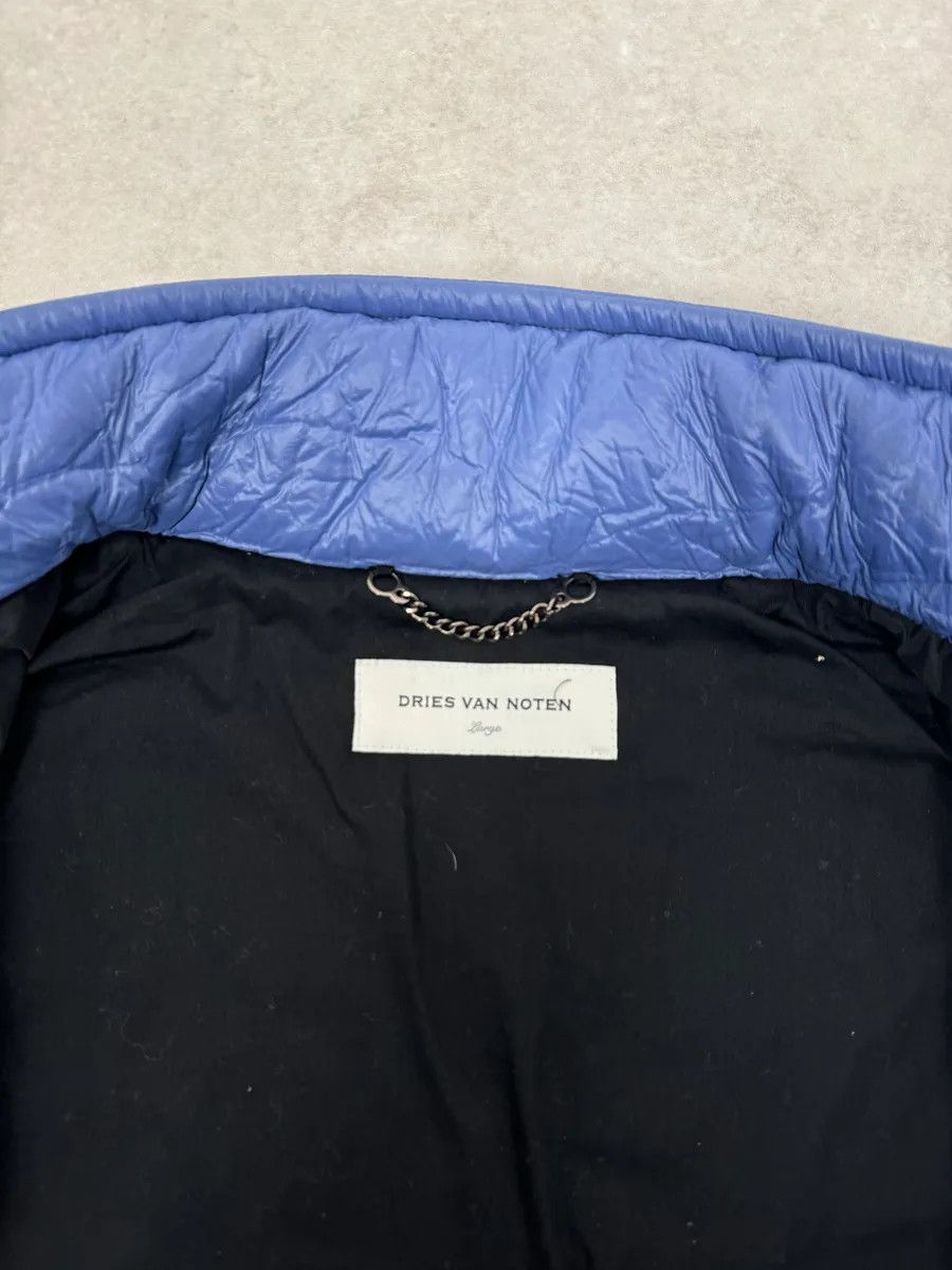 Dries Van Noten Dries Van Noten Blue Abstract Modern Jacket Size US L / EU 52-54 / 3 - 9 Thumbnail