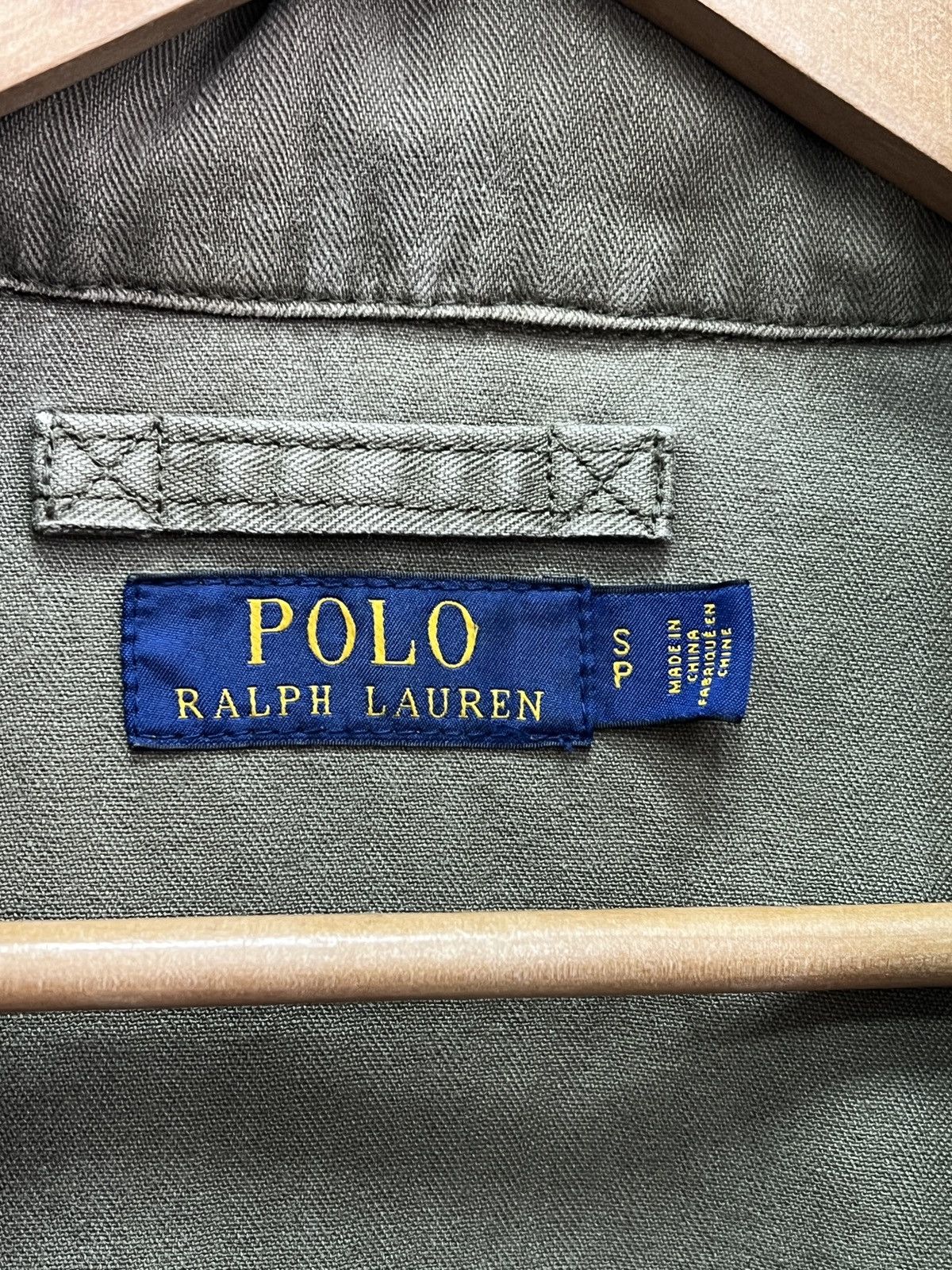 Polo Ralph Lauren Vintage 90's Polo Ralph Lauren Combat Military Field Jacket Size US S / EU 44-46 / 1 - 7 Thumbnail
