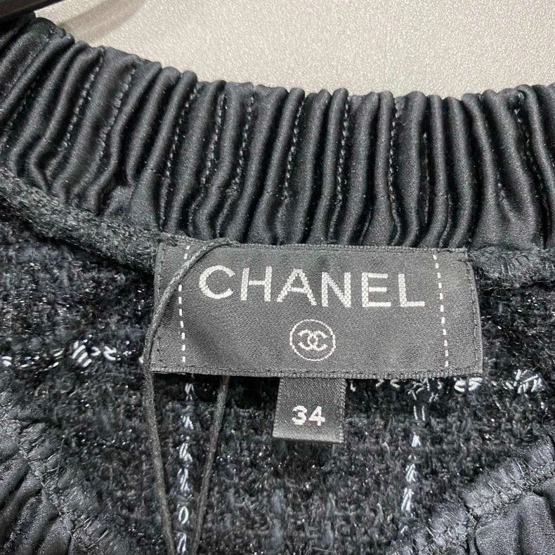 Chanel Chanel Tweed braided plaid long sleeves 2504-Nextarrow Size XXS / US 00 / IT 34 - 4 Thumbnail