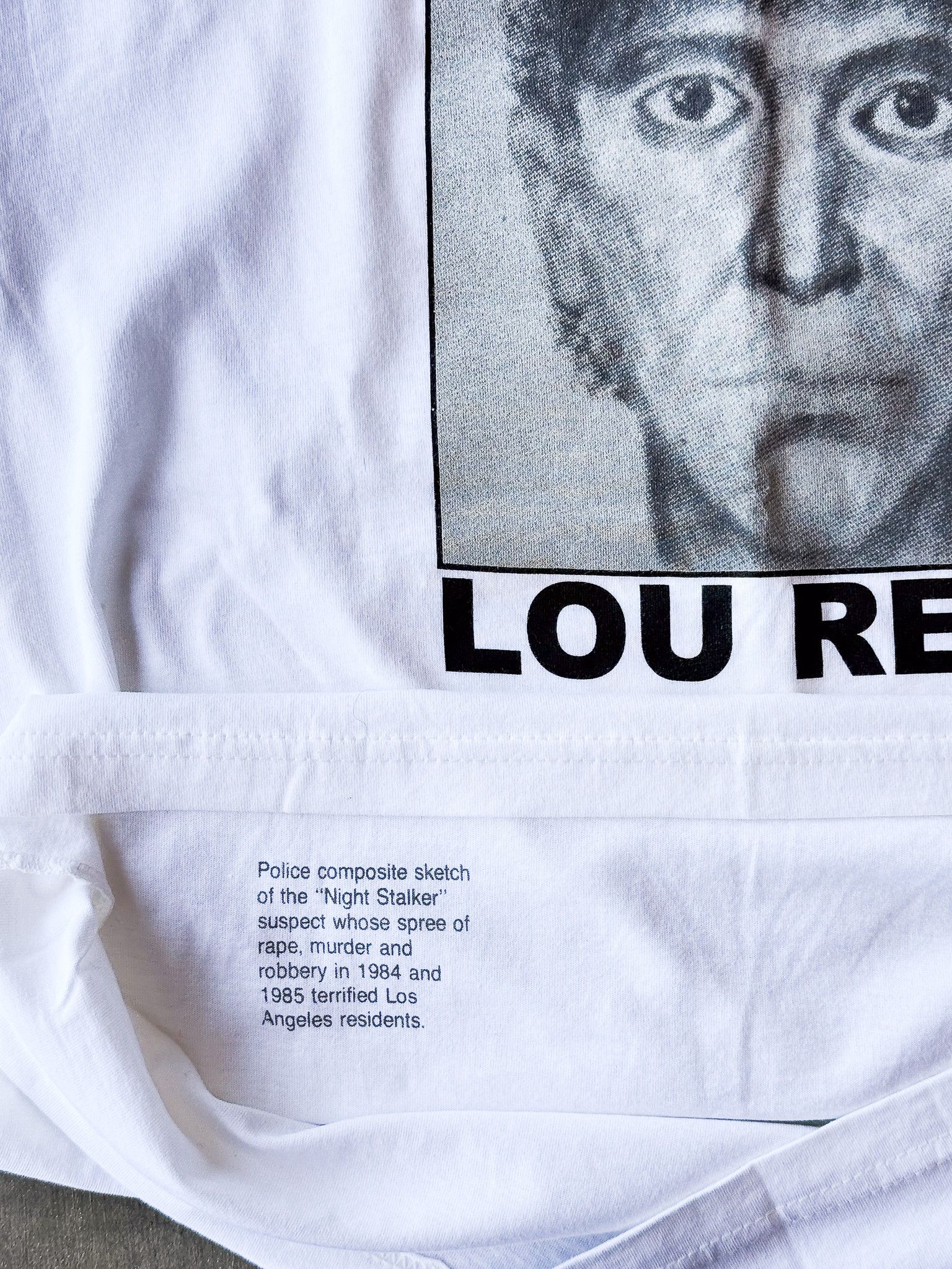 Fucking Awesome Fucking Awesome 2012 Night Stalker Lou Reed Tee Size US M / EU 48-50 / 2 - 3 Thumbnail