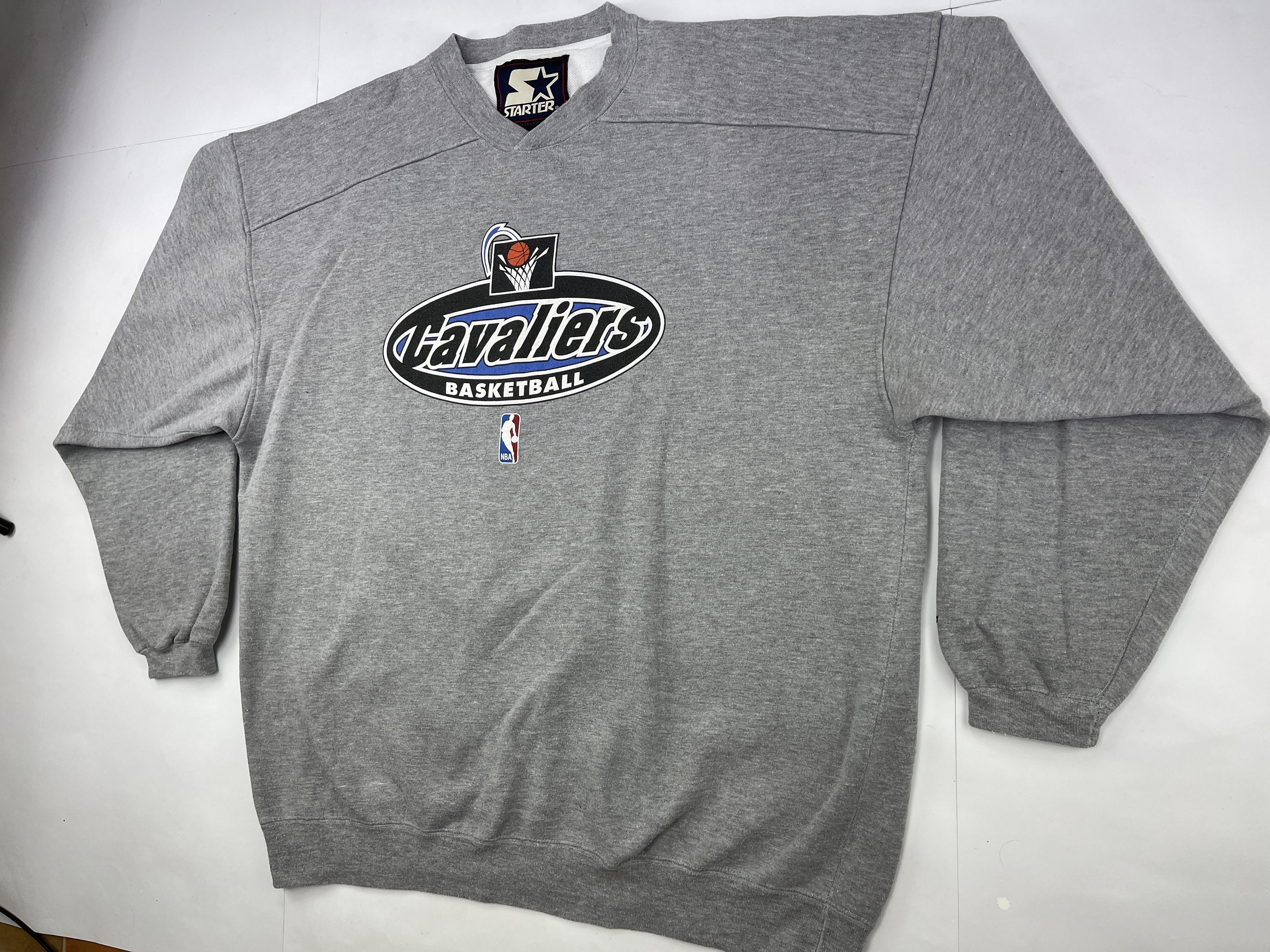 NBA STARTER Cleveland Cavaliers sweatshirt vintage NBA XXL Size US XXL / EU 58 / 5 - 4 Thumbnail