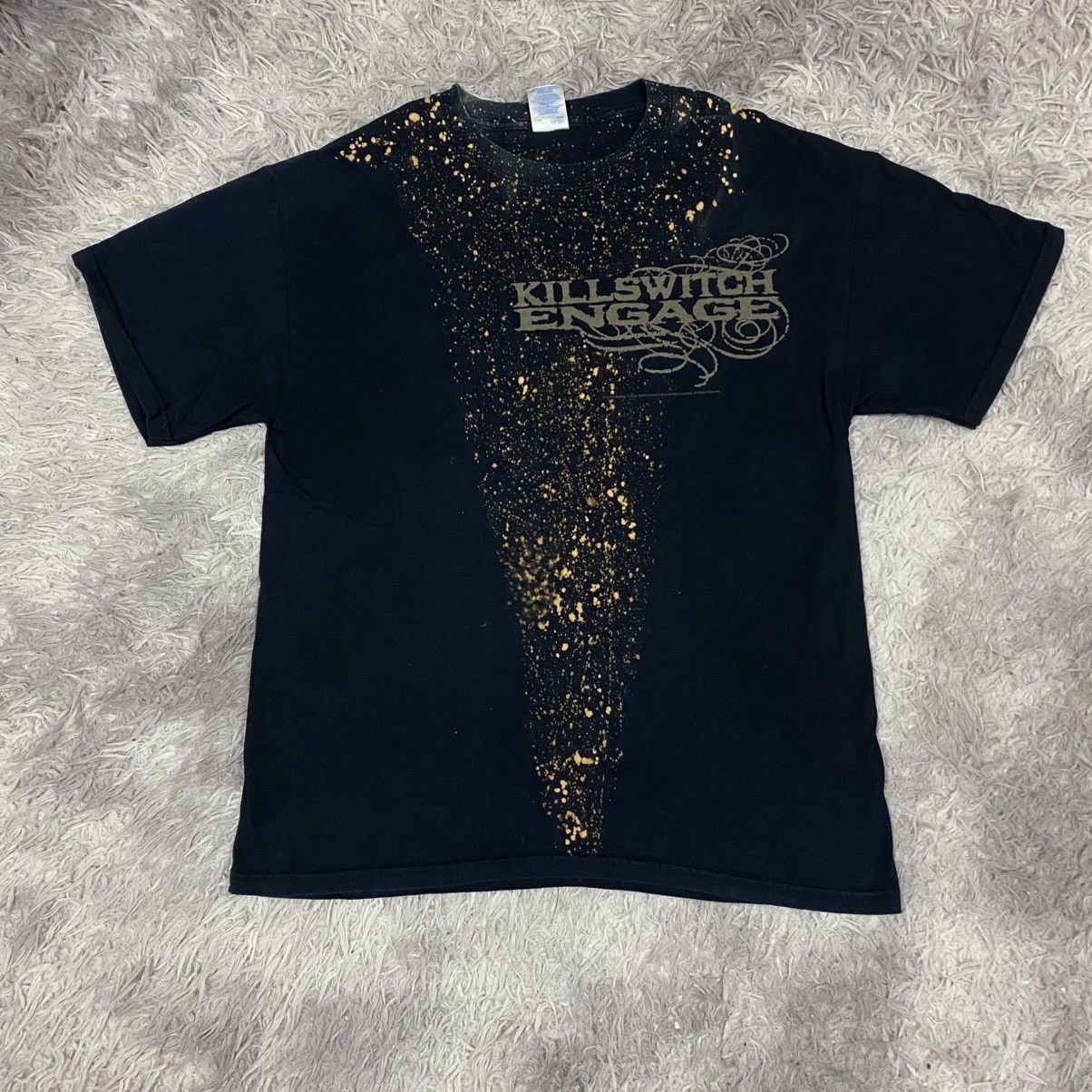 Band Tees × Hanes × Vintage Vintage Y2K metal band killswitch engage bleach custom made Size US L / EU 52-54 / 3 - 1 Thumbnail