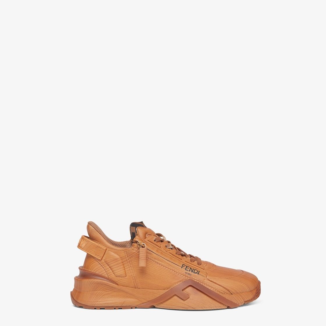 Fendi o1w1db10525 Flow Sneakers in Brown Size US 8 / EU 41 - 1 Thumbnail