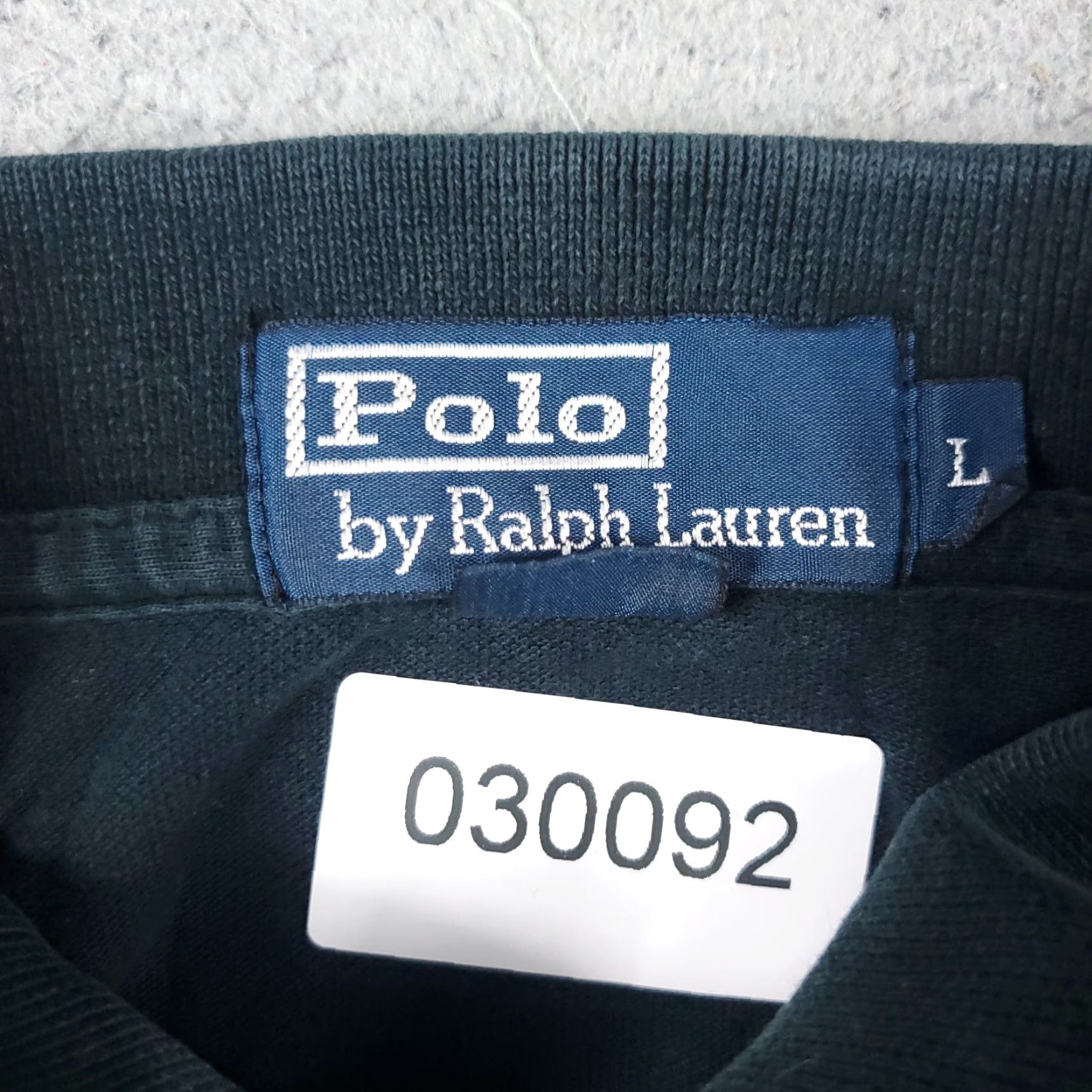 Ralph Lauren VINTAGE Ralph Lauren Polo Shirt Mens Large Black Pony Casual Short Sleeve Size US L / EU 52-54 / 3 - 8 Thumbnail