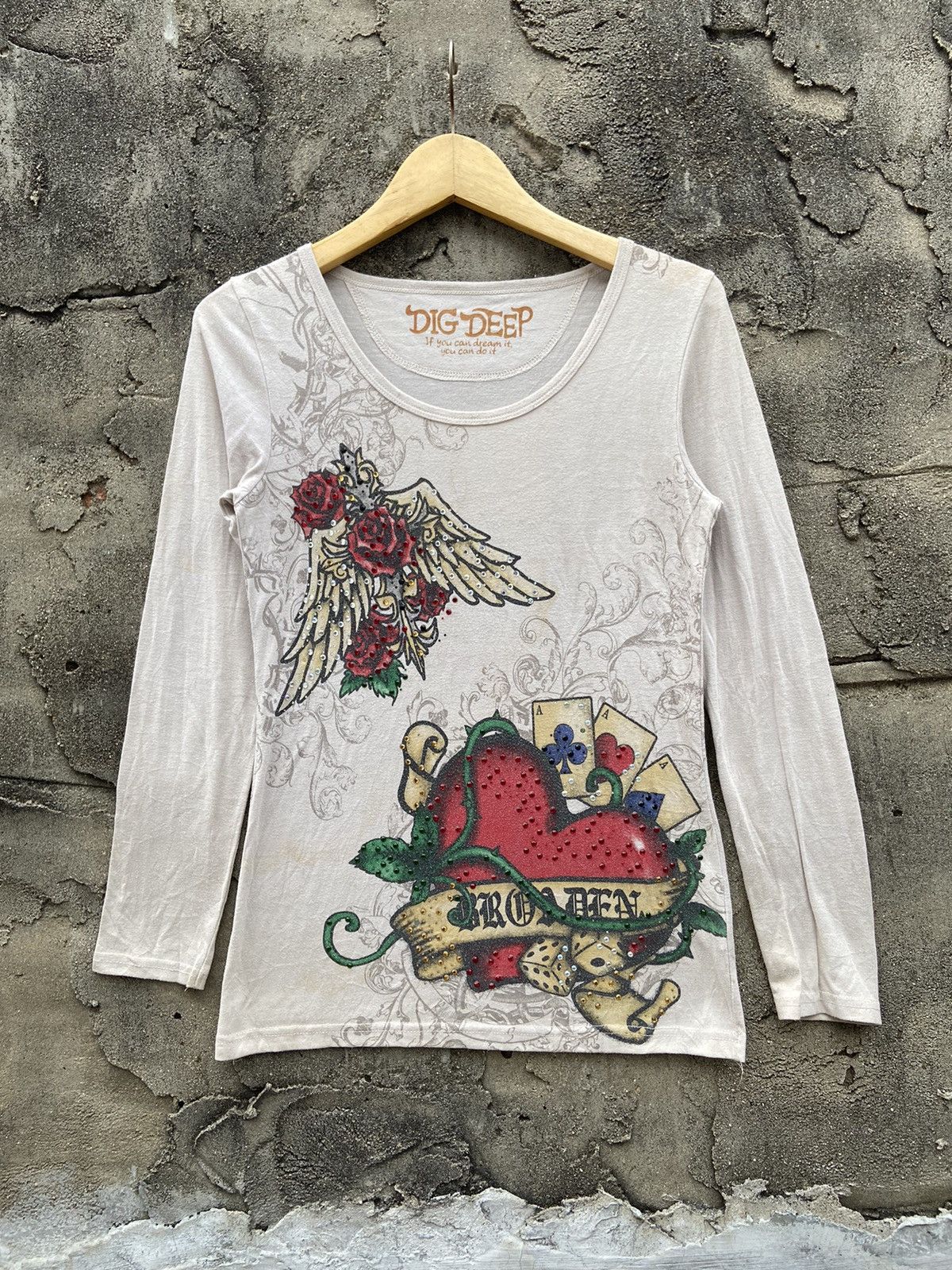 If Six Was Nine 2000s Y2K Dig deep floral ifsix long sleeve Size M / US 6-8 / IT 42-44 - 1 Thumbnail