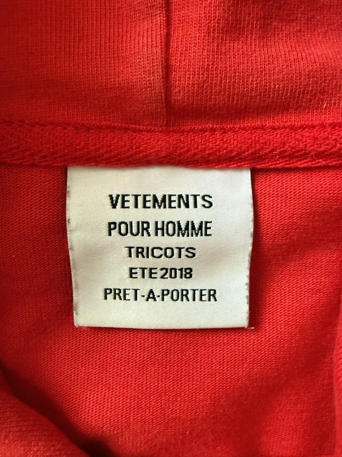 Vetements Vetements Collection Hoodie Size US S / EU 44-46 / 1 - 7 Thumbnail