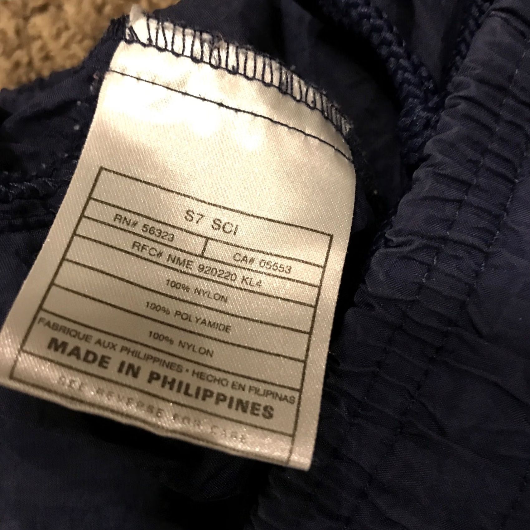 Nike VINTAGE Nike Women’s Pants Track Pants 90s Navy Blue Nylon M Waist 28 Inseam 31 Womens Size 32" / US 10 / IT 46 - 4 Thumbnail