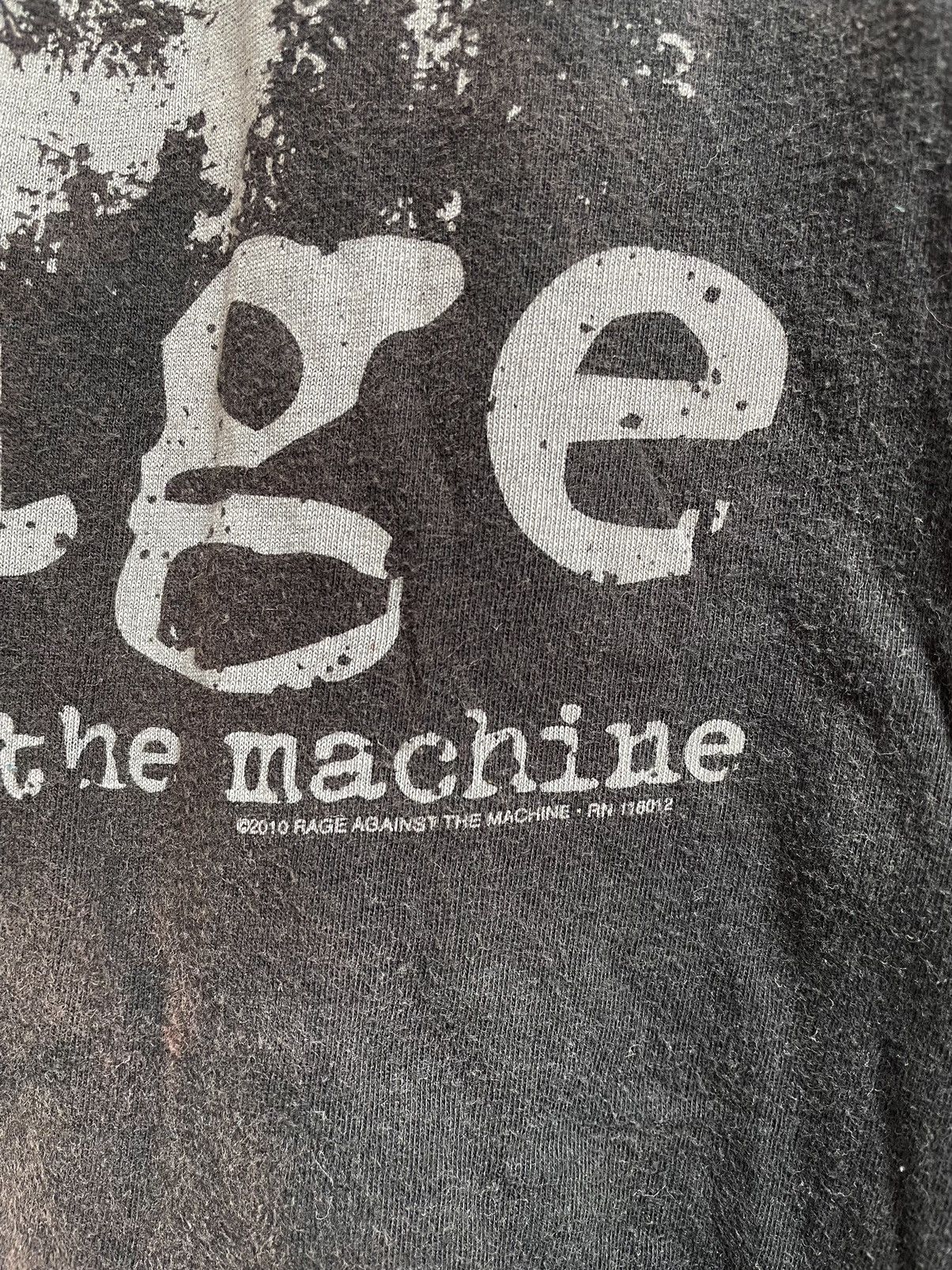 Rage Against The Machine VINTAGE 2010 RAGE AGAINST THE MACHINE Size US XL / EU 56 / 4 - 3 Thumbnail