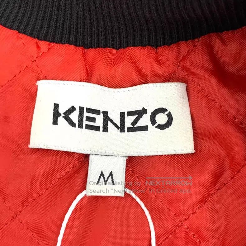 Kenzo Kenzo Black Leopard Lettering Printed Cotton High Neck Lon Size US M / EU 48-50 / 2 - 5 Thumbnail