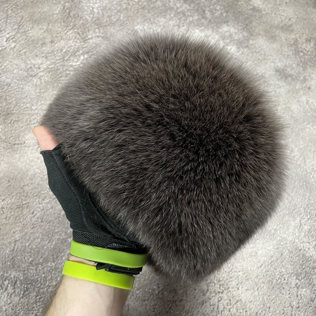 Vintage Vintage 90s Alt Beanie Mohair Ushanka Faux American VTg Size ONE SIZE - 3 Thumbnail