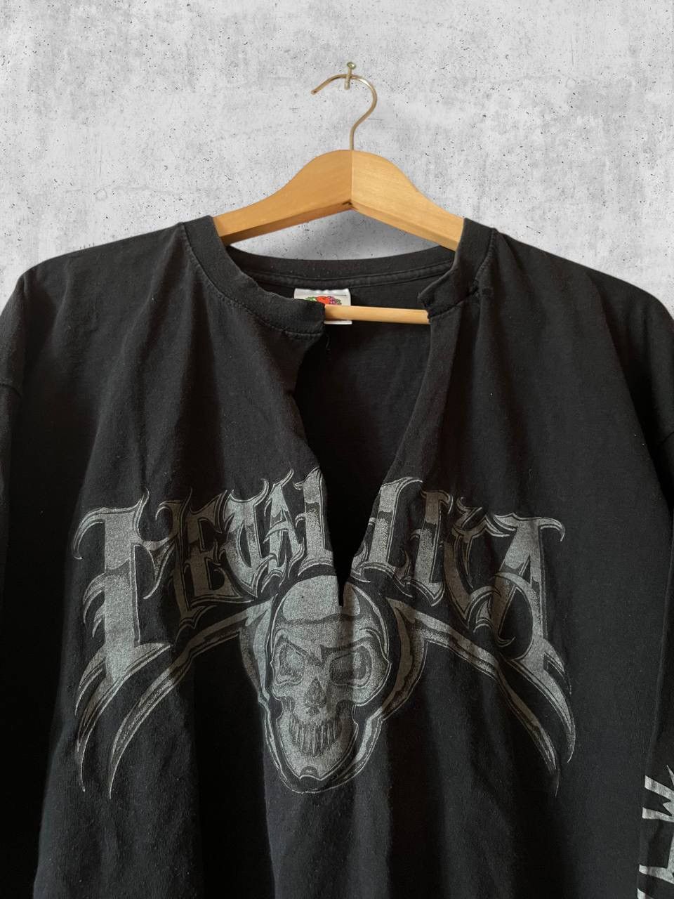 Metallica Metallica 90s Vintage ripped Distressed long sleeve band tee Size US XL / EU 56 / 4 - 4 Thumbnail