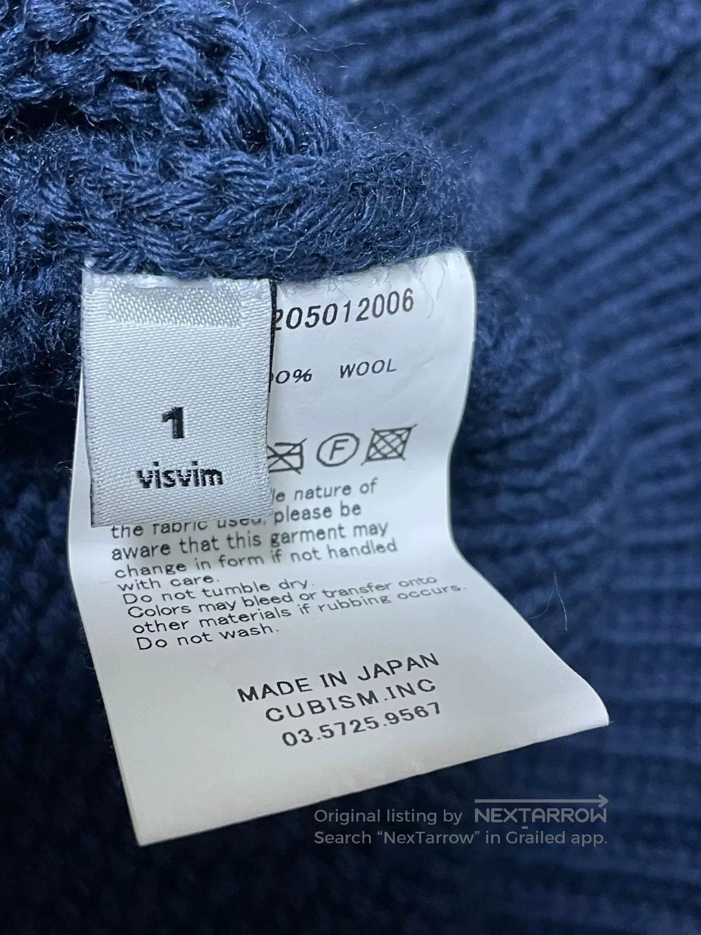 Visvim visvim sturgis sweater with silver buttons. Size US M / EU 48-50 / 2 - 4 Thumbnail