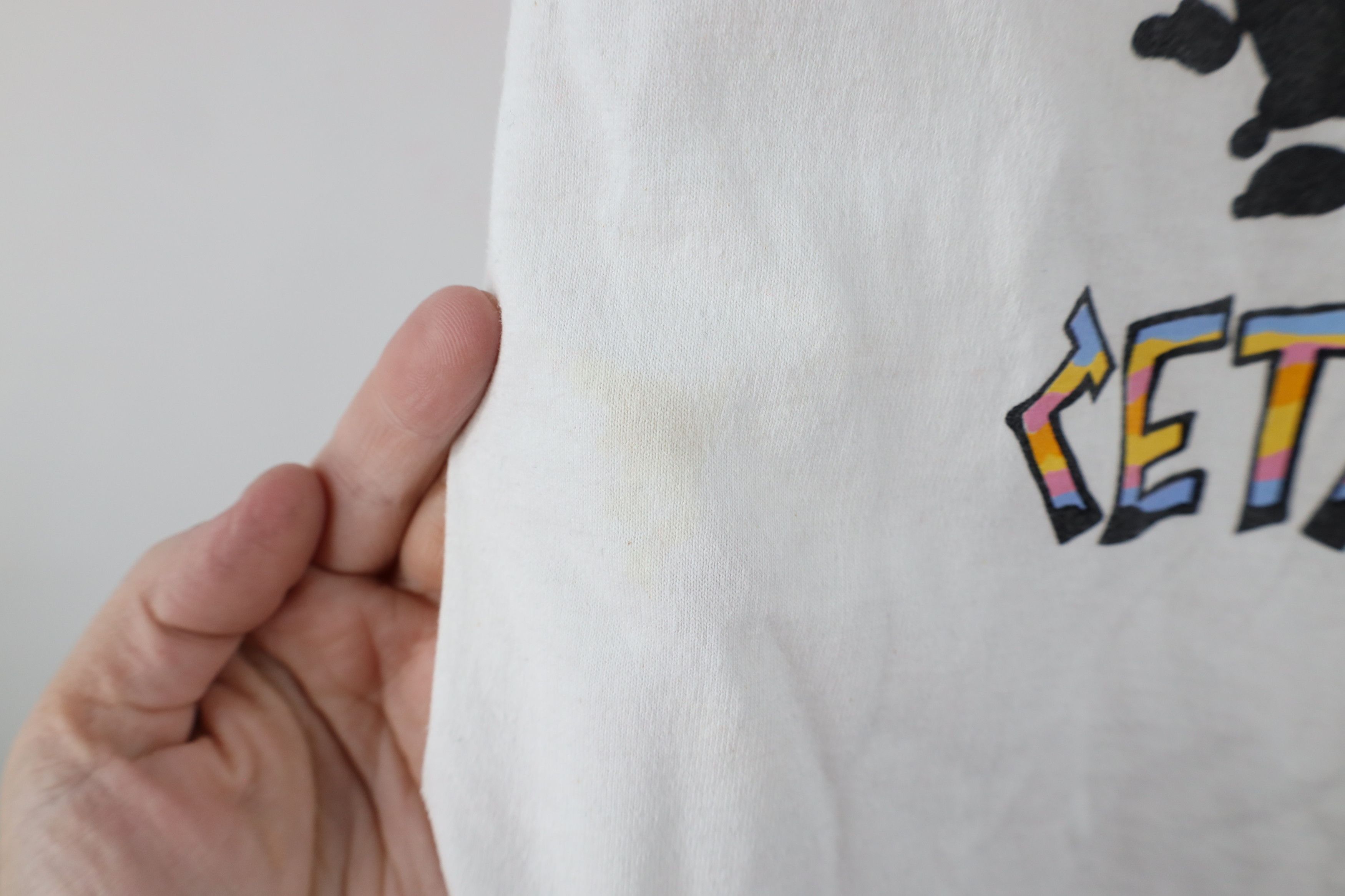 Vintage Vintage 90s Cross Jesus Ceta Canyon Short Sleeve T-Shirt Size US M / EU 48-50 / 2 - 7 Thumbnail