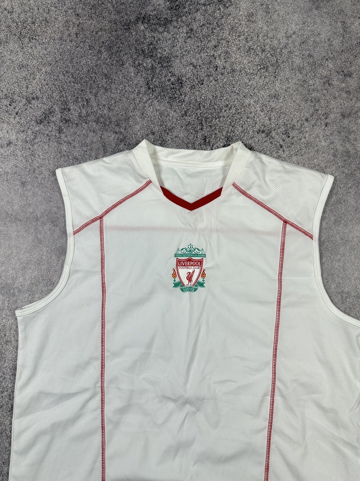 Vintage Vintage Retro Liverpool Tank Top Streetwear football L Rare Size US M / EU 48-50 / 2 - 2 Thumbnail