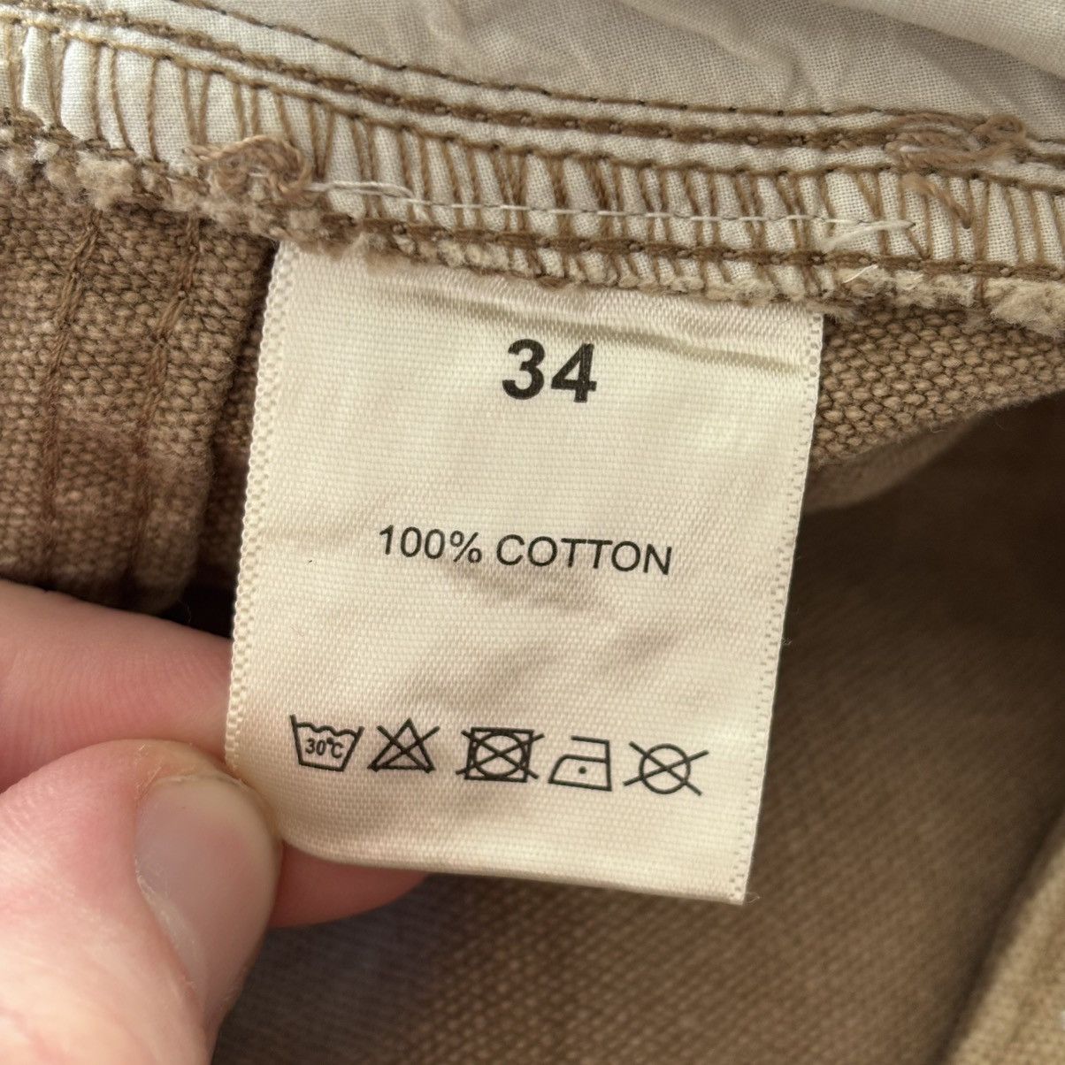 Vale Vale Beige Sand Pearl Shorts Size 34 Size US 34 / EU 50 - 4 Thumbnail