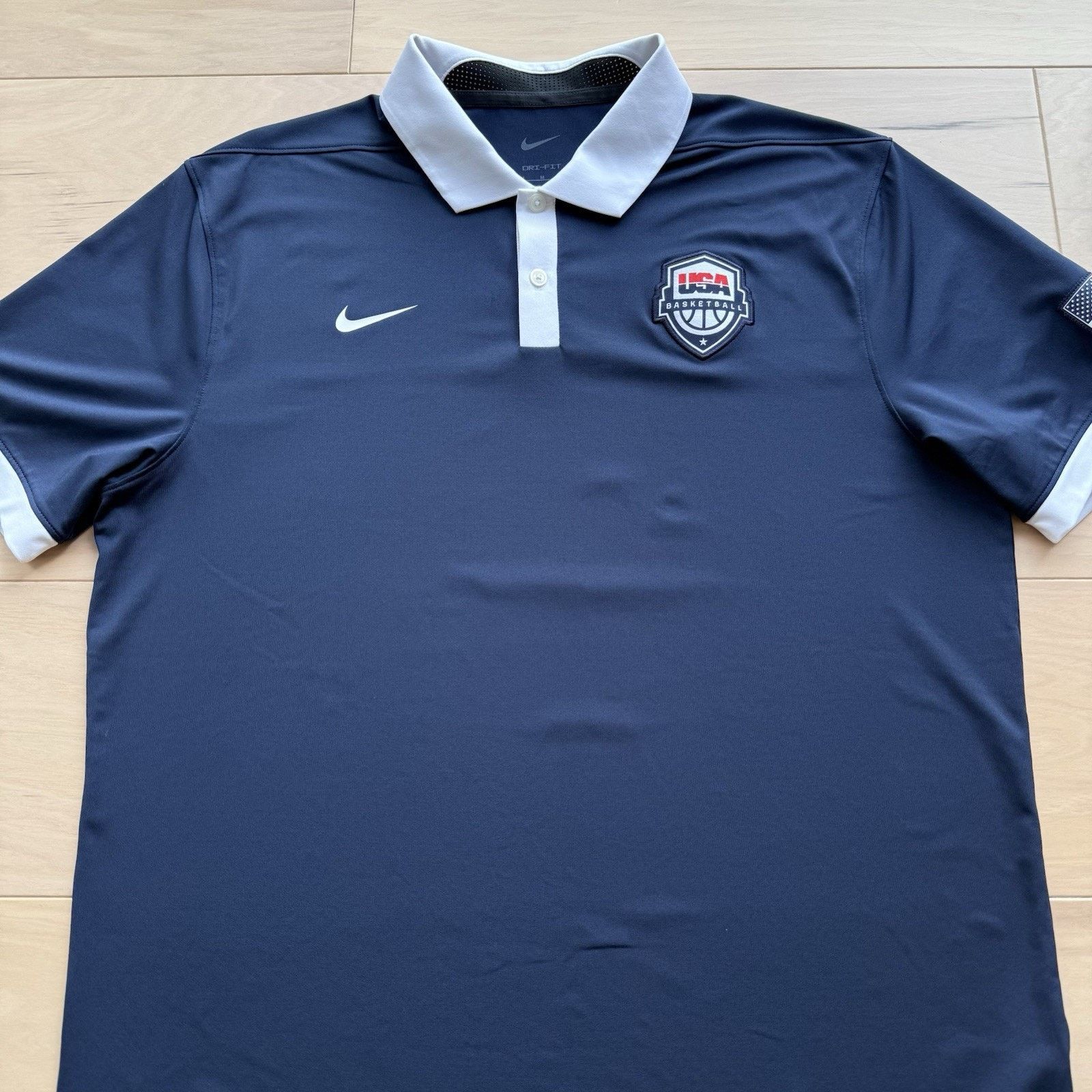 Nike Nike Team USA Basketball Polo M Sportswear Olympics Golf Size US M / EU 48-50 / 2 - 3 Thumbnail