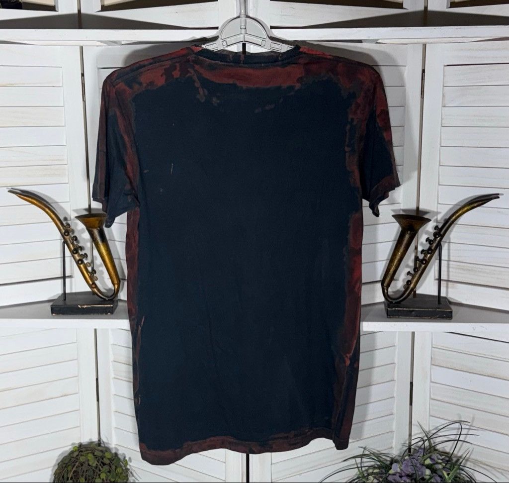 Marvel Comics Marvel Deadpool T-shirt bleached retro style black men's M Size US M / EU 48-50 / 2 - 2 Thumbnail