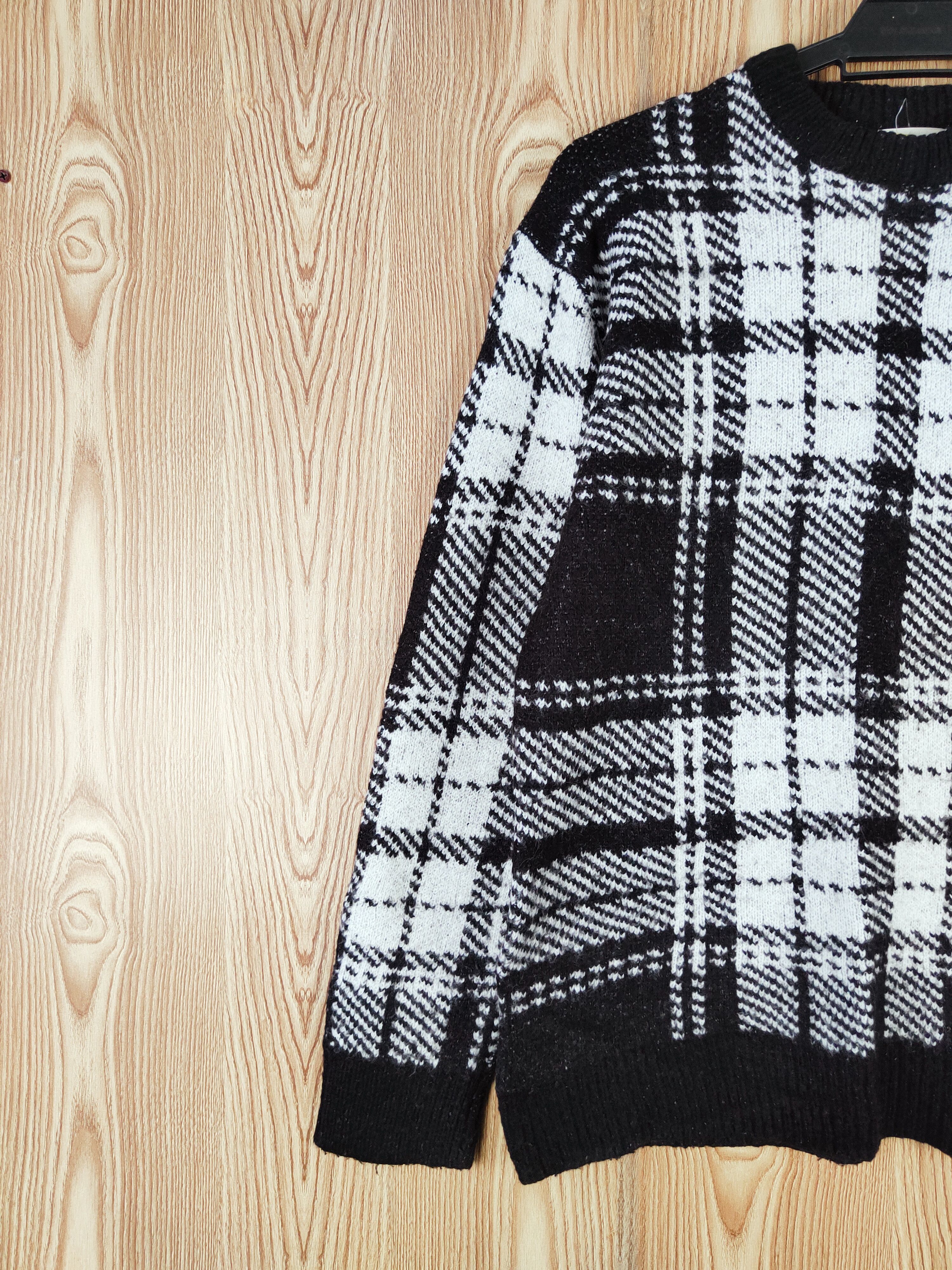 GU × Japanese Brand Gu Black White Knitwear Sweatshirts #W364 Size US S / EU 44-46 / 1 - 3 Thumbnail