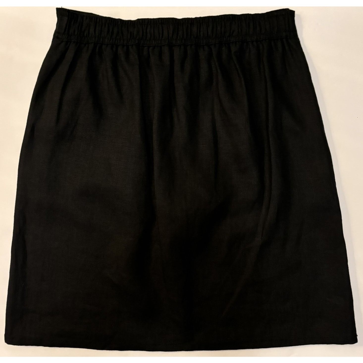 Elie Tahari NWOT Tahari Navy Blue Linen Skirt Skort XS ALine Sailor Mini Size 26" / US 2 / IT 38 - 3 Thumbnail