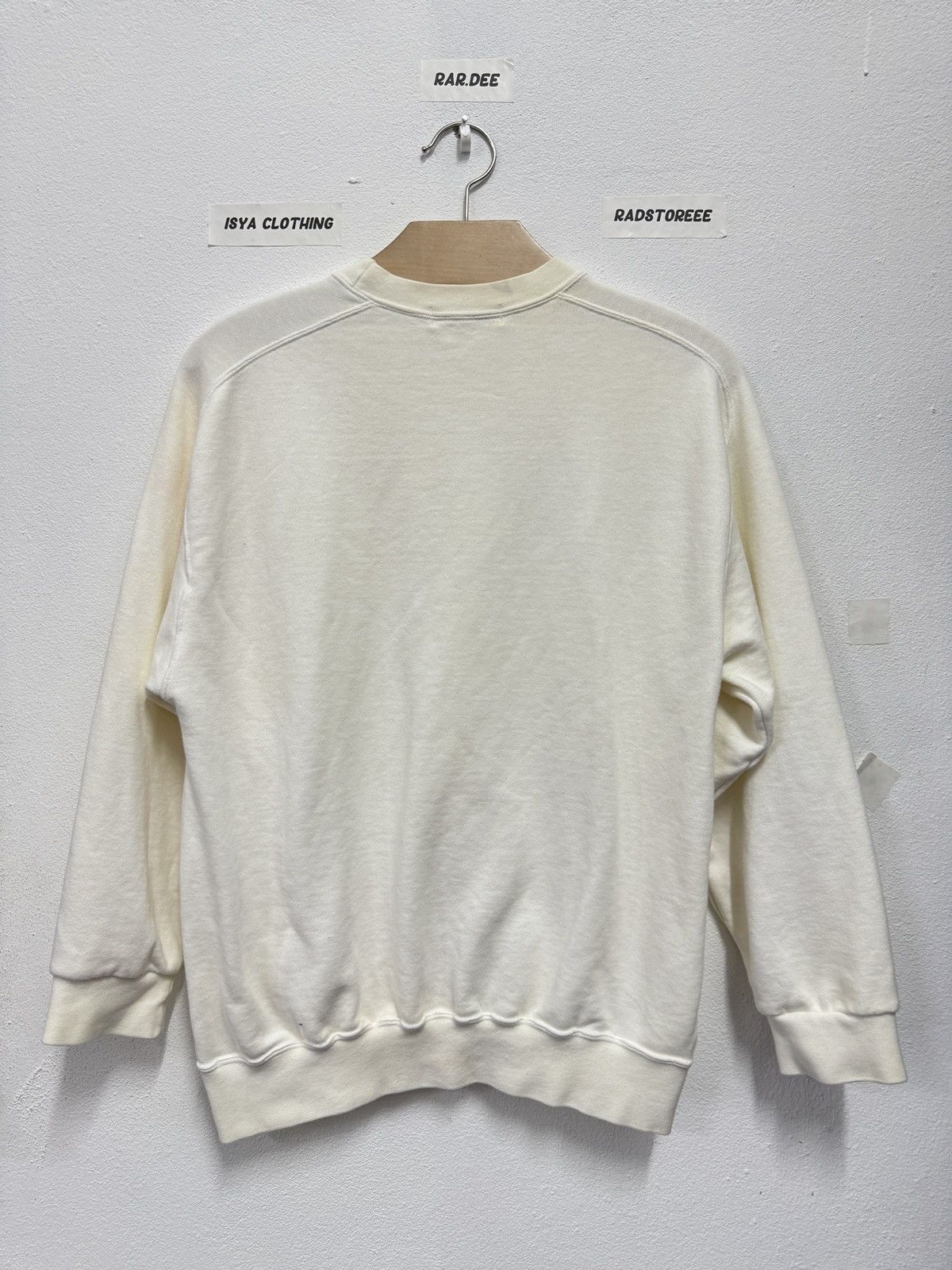 Christian Dior Monsieur Christian Dior Sport Sweatshirt Cream Size US M / EU 48-50 / 2 - 9 Thumbnail