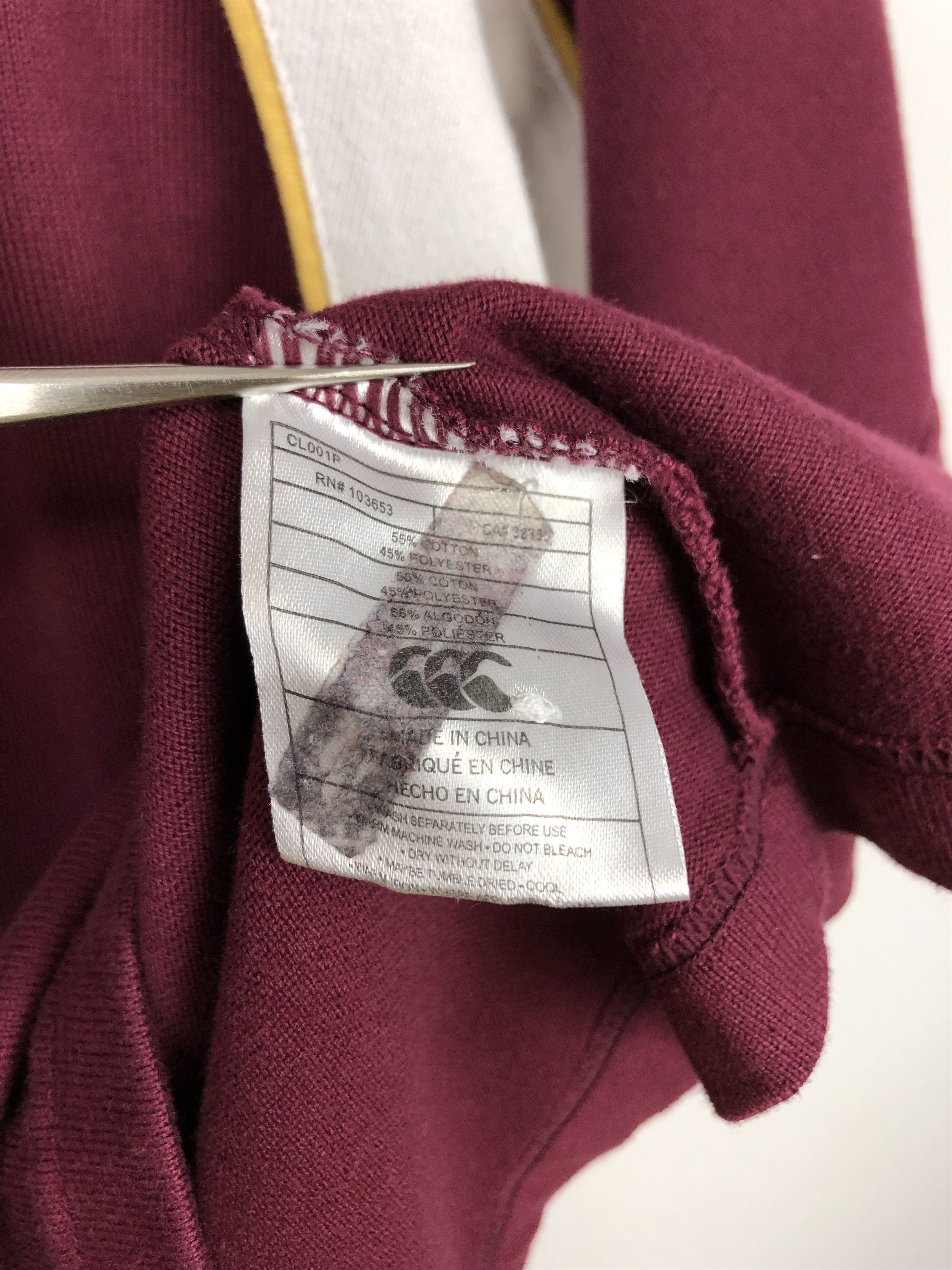 Vintage Vintage Queensland State of Origin Maroon Rugby Jersey Tee Size US M / EU 48-50 / 2 - 9 Thumbnail