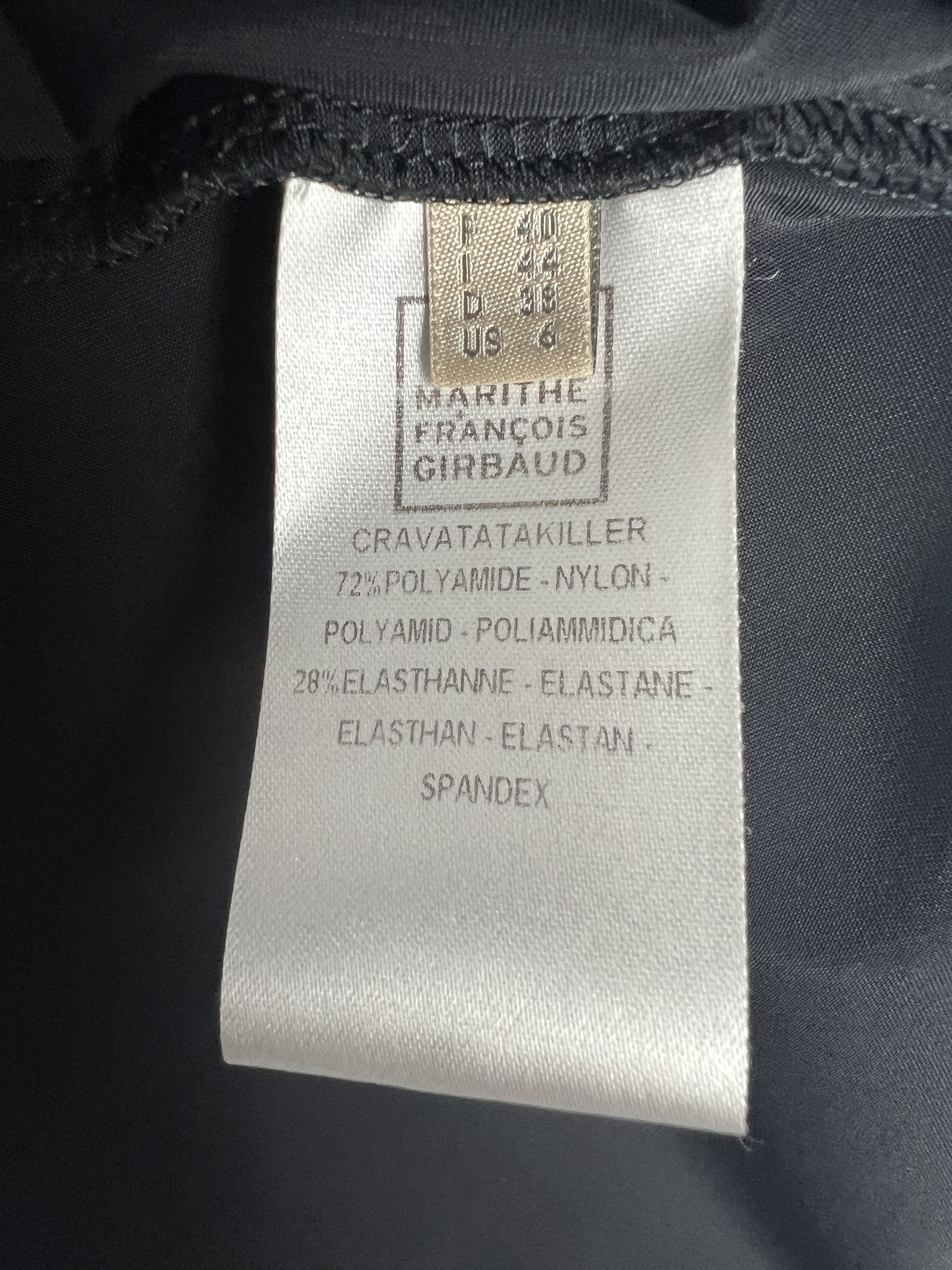 Marithe + Francois Girbaud Marithe Francois Girbaud Black Blazer Jacket Size IT44 US6 Size M / US 6-8 / IT 42-44 - 12 Thumbnail
