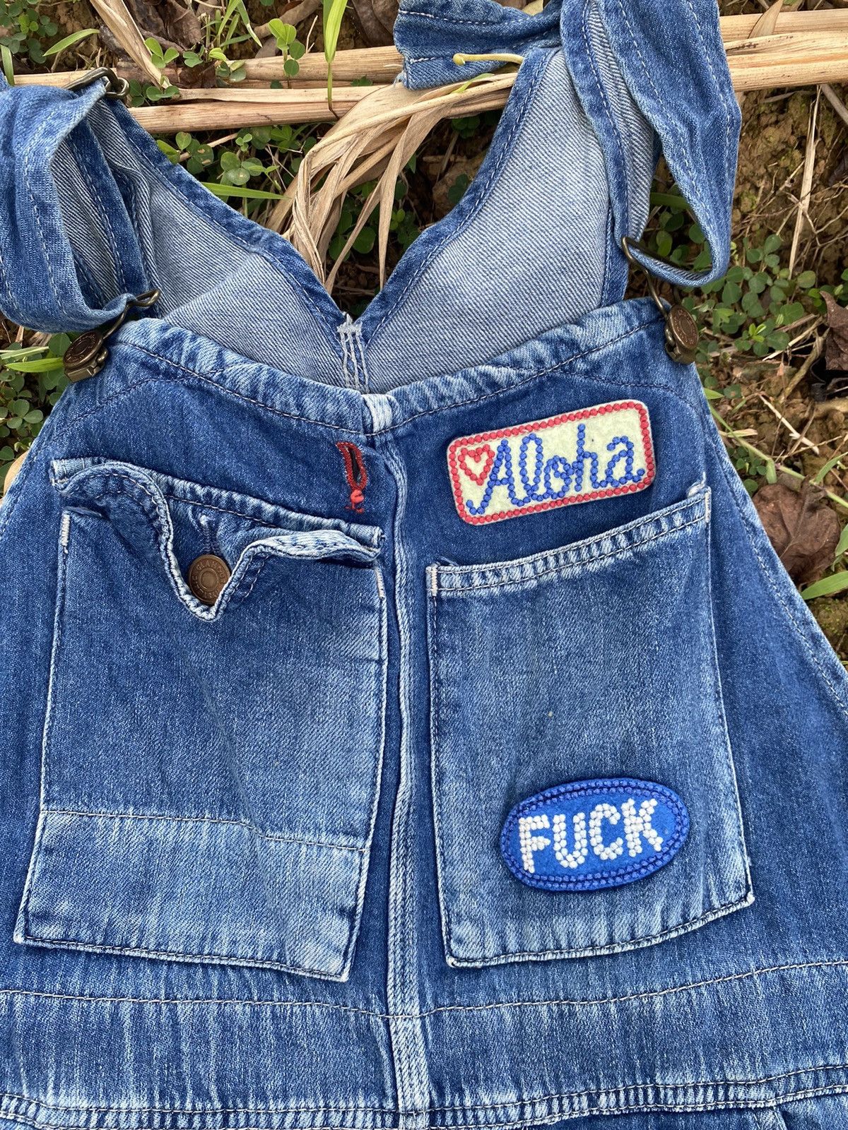 Hysteric Glamour × Vintage vintage overall denim Size 28" / US 6 / IT 42 - 4 Thumbnail
