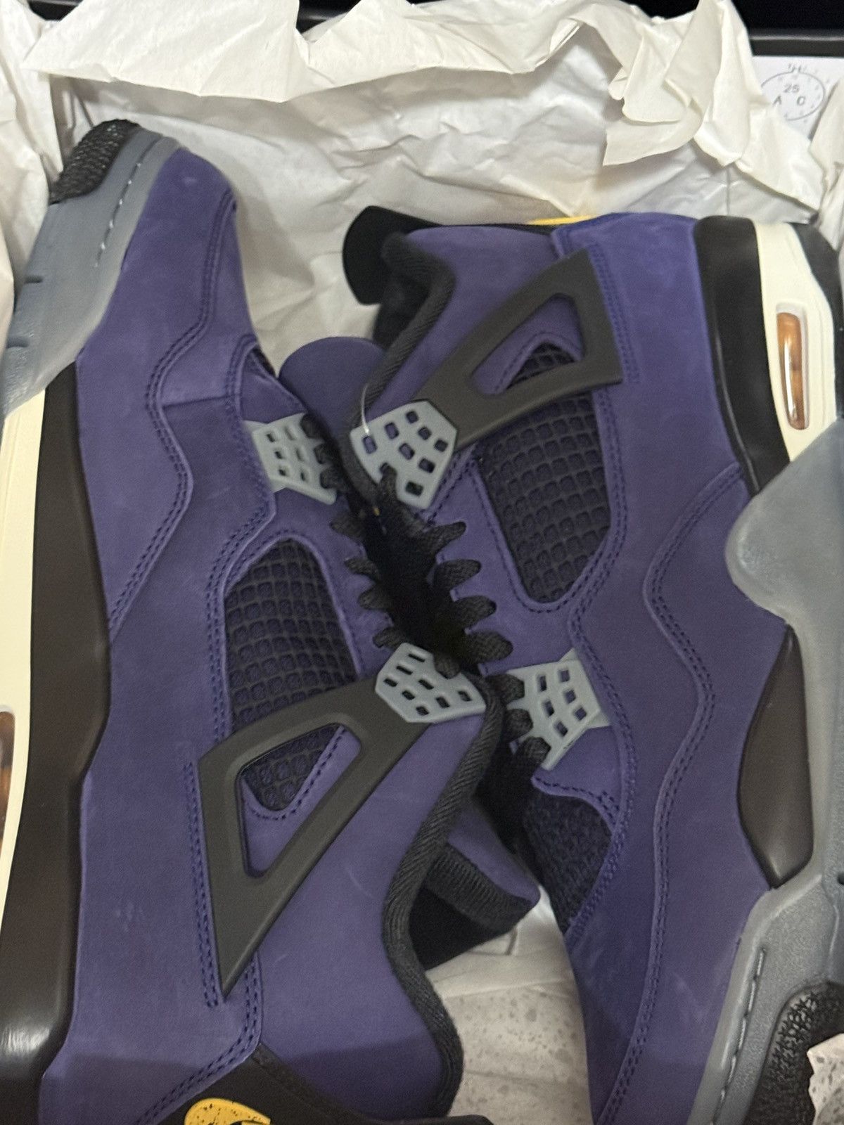 Jordan Brand Size 11 - Air Jordan 4 Retro Lakers-Brand new with box Size US 11 / EU 44 - 4 Thumbnail