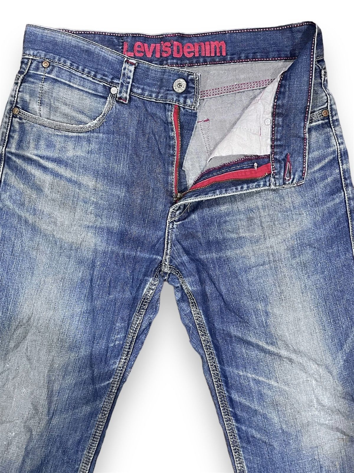 Levi's × Vintage VINTAGE LEVI’S DENIM 523 STRAIGHT RED PATCH SPECIAL EDITION Size US 34 / EU 50 - 5 Thumbnail