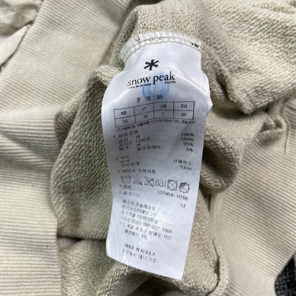 Snow Peak Snow peak sweatshirt Size US S / EU 44-46 / 1 - 6 Thumbnail