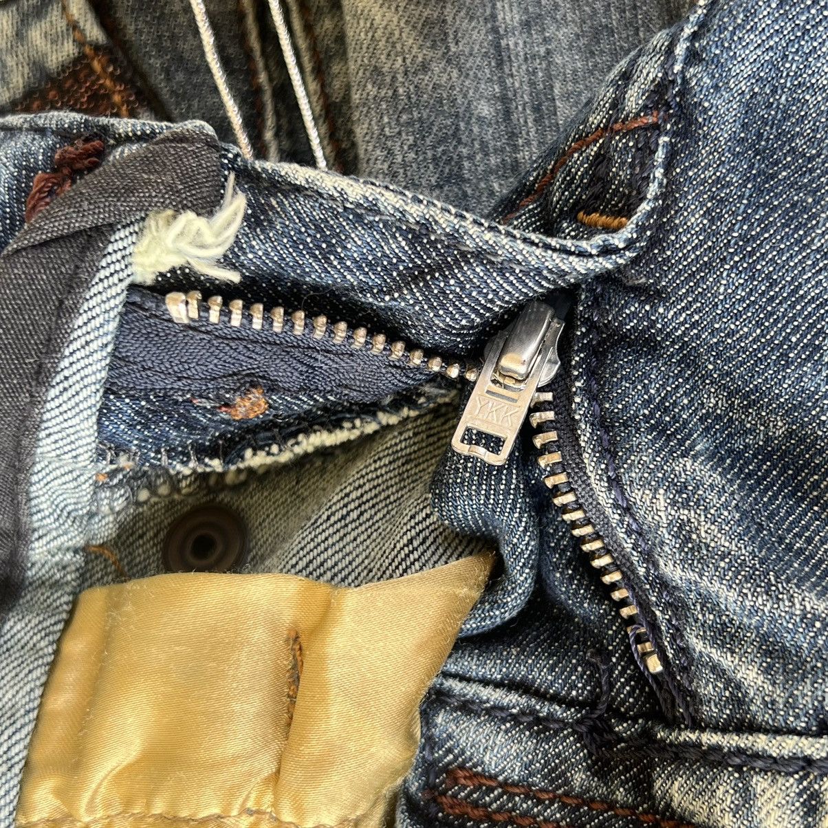 Raw State Raw Live Style Vintage Denim Skirt Size M / US 6-8 / IT 42-44 - 6 Thumbnail