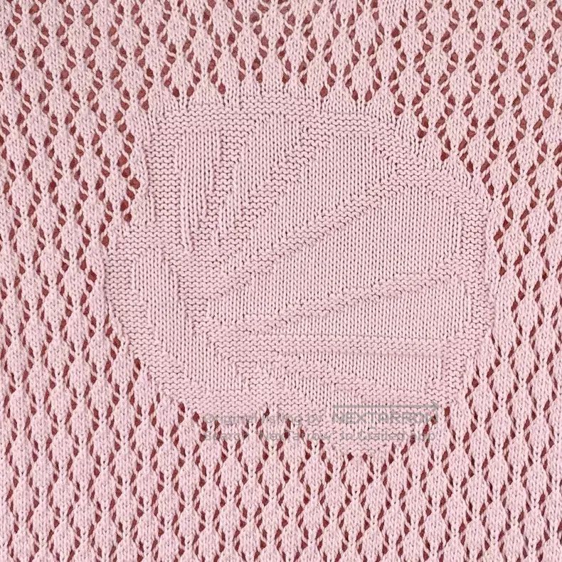 Thom Browne Thom Browne Light Pink Shell Embroidery Cotton Openwork Ro Size XS / US 0-2 / IT 36-38 - 4 Thumbnail