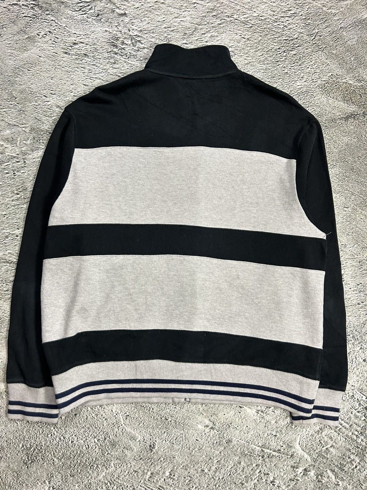 Vintage 90s Yves Saint Laurent vintage zip sweatshirt big YSL logo Size US XXL / EU 58 / 5 - 6 Thumbnail