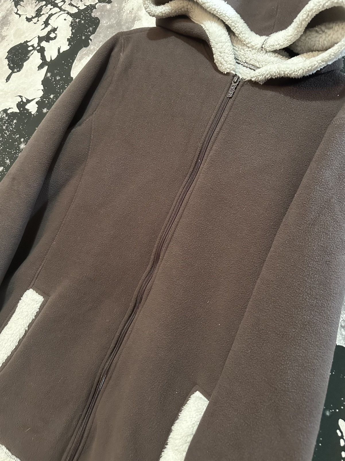 Other Totes Womens Polar Fleece Sherpa Coat Size XL / US 12-14 / IT 48-50 - 2 Thumbnail