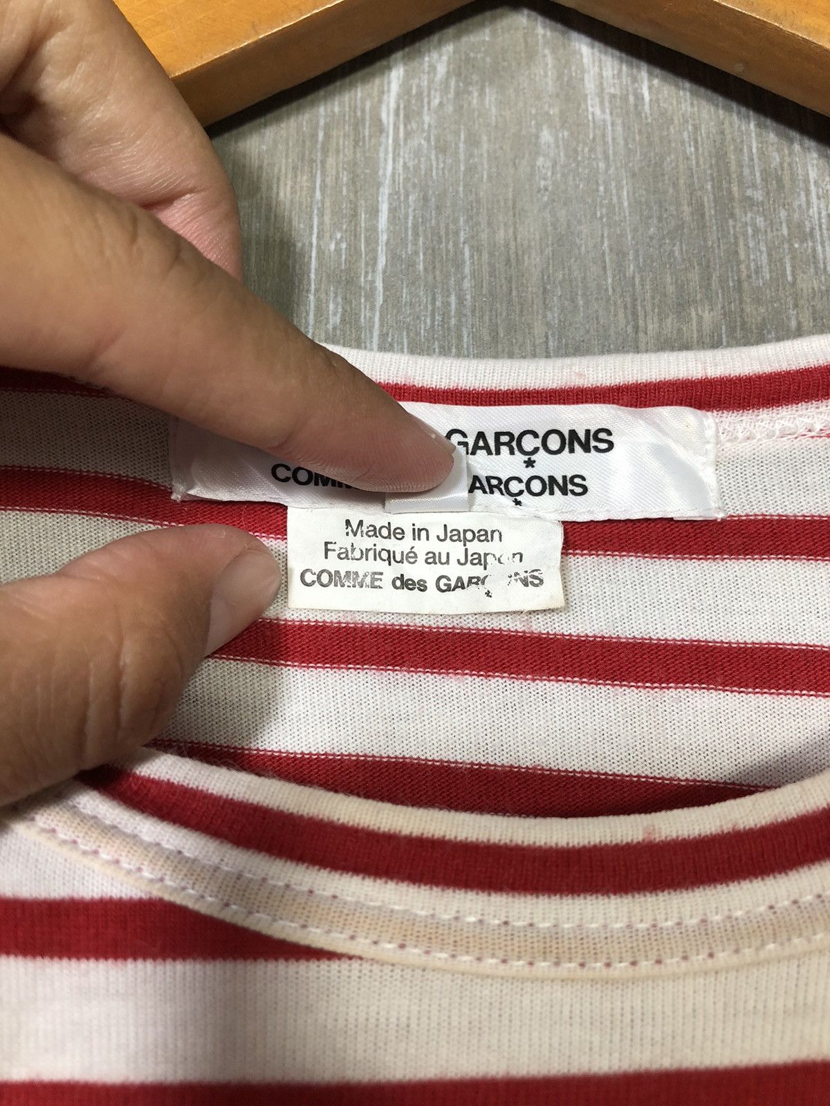 Comme des Garcons Comme Des Garcons CDG Women Longslevee Stripe Size S / US 4 / IT 40 - 5 Thumbnail