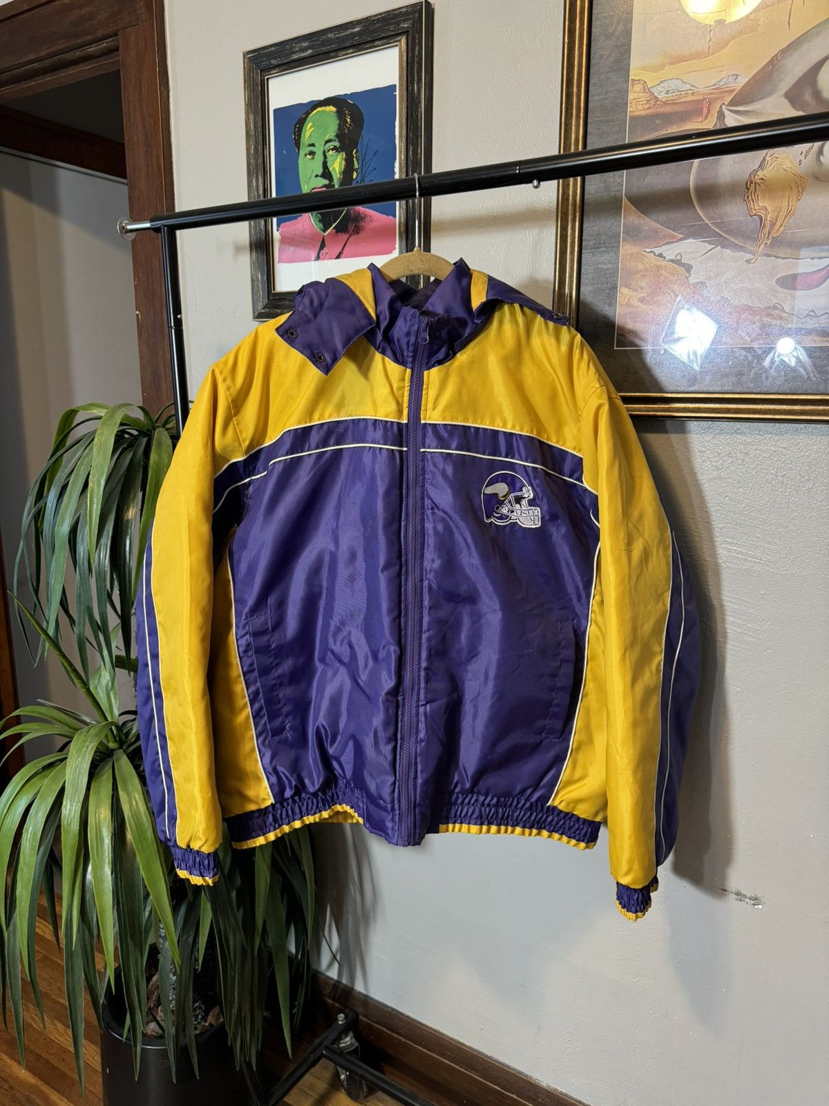 NFL × Vintage Vintage Minnesota Vikings Jacket Size US XL / EU 56 / 4 - 1 Thumbnail
