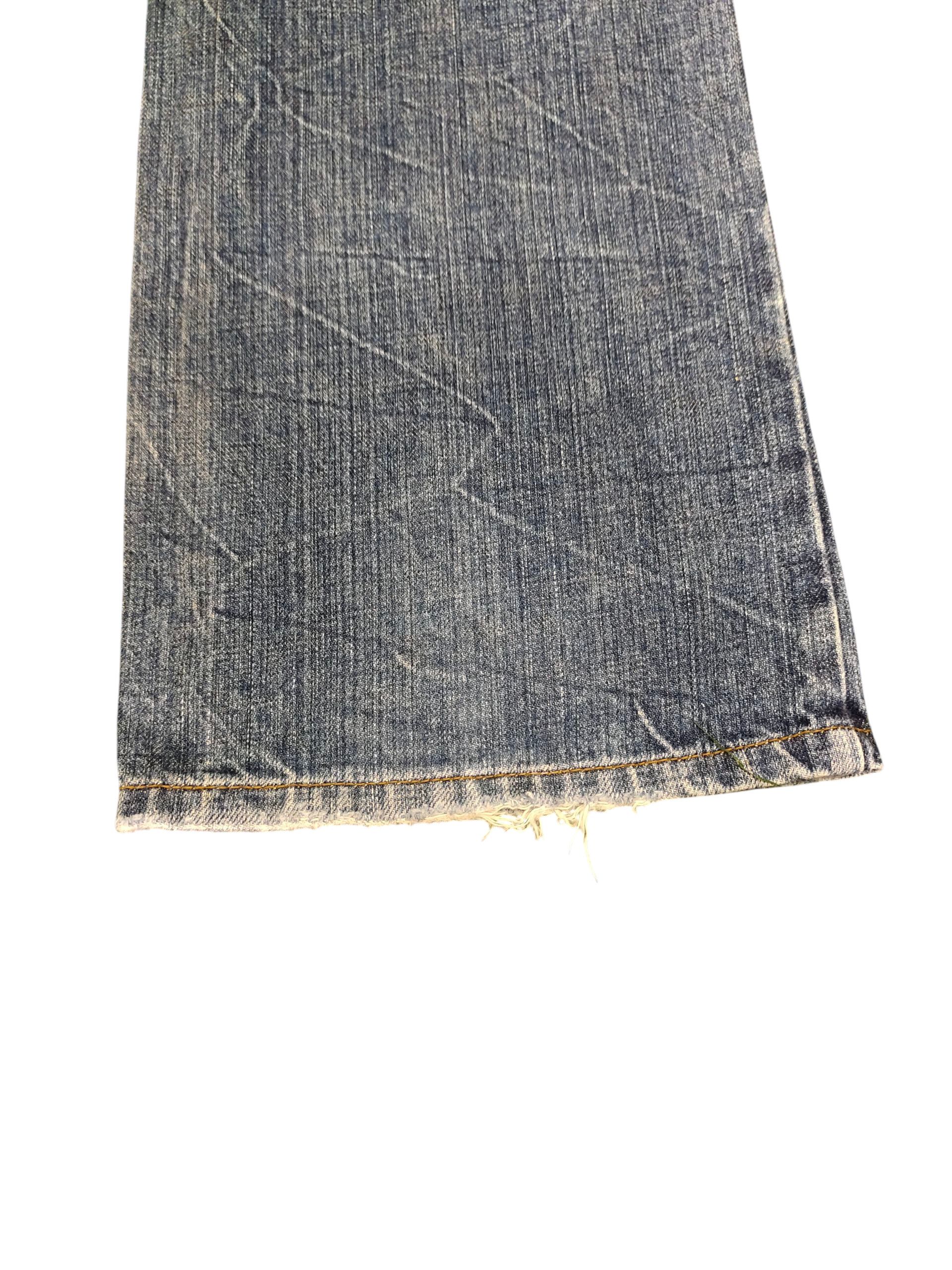 Tornado Mart Flare Jeans Beach Sound Japan Clawmark Distress Bootcut Size US 30 / EU 46 - 6 Thumbnail