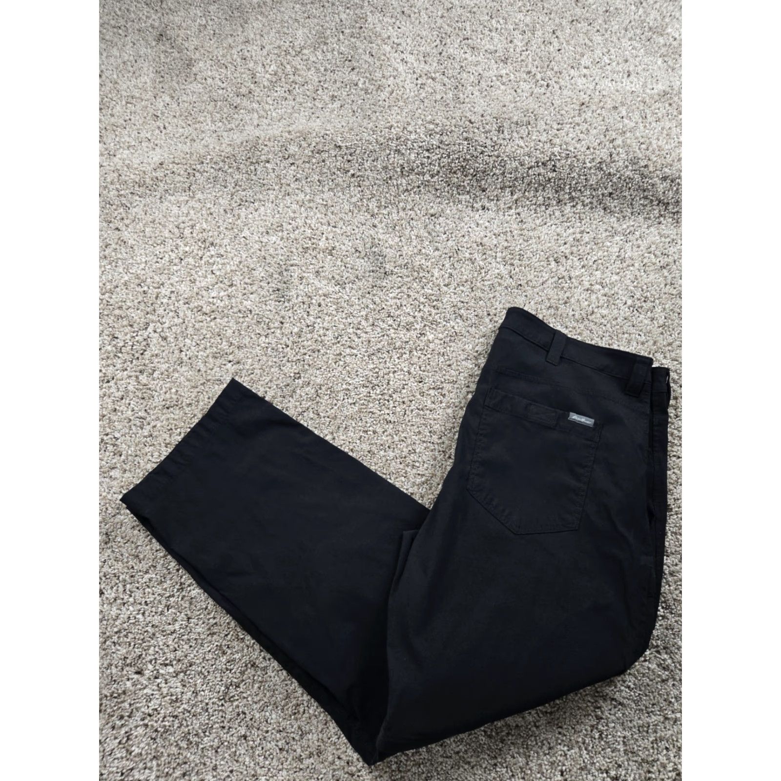 Eddie Bauer Eddie Bauer Cargo Pants 40x34 Mens Black Convertible Tech Straight Leg Stretch Pants Size US 40 / EU 56 - 2 Thumbnail