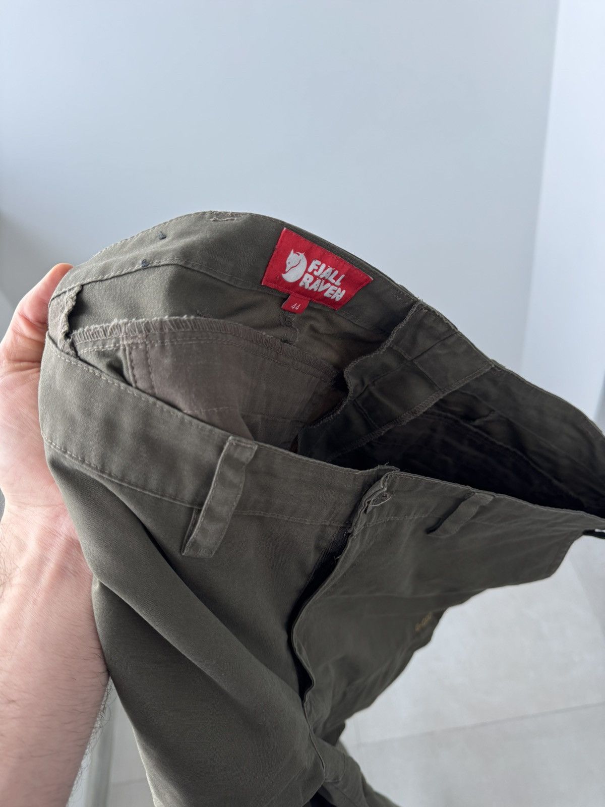 Fjallraven Fjallraven G1000 Karl Trousers Regular Fit Pants Olive 44 Size US 44 / EU 60 - 8 Thumbnail