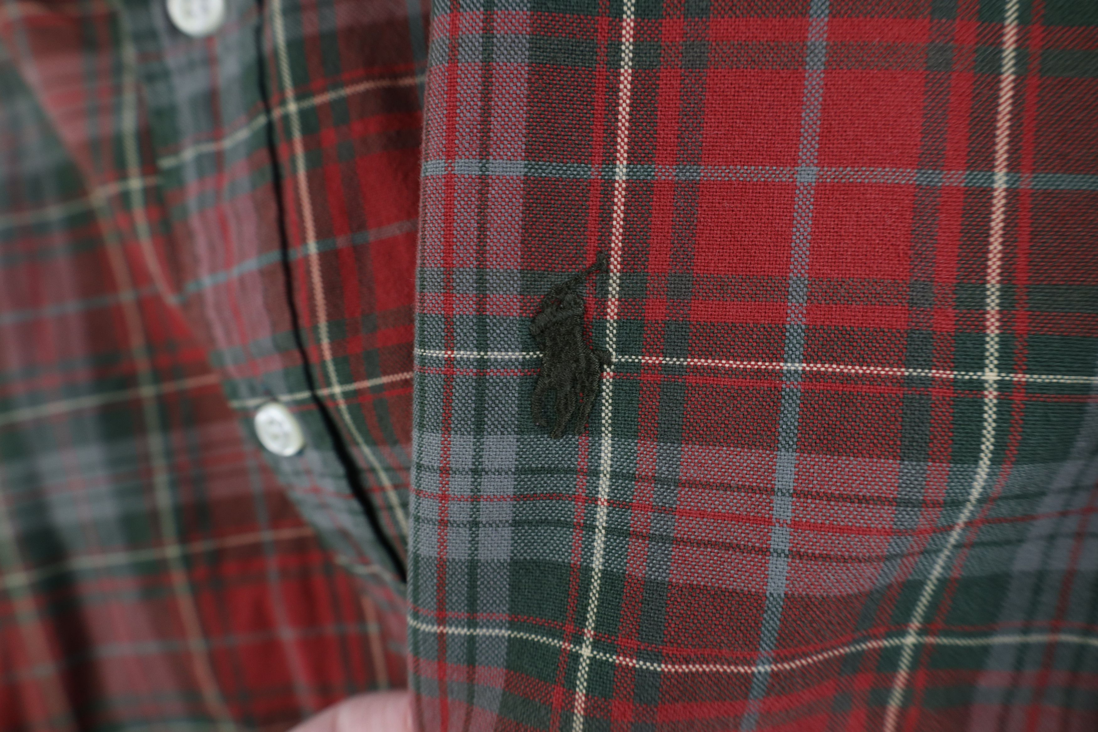 Ralph Lauren Vintage 90s Ralph Lauren Collared Button Down Shirt Plaid Size US XL / EU 56 / 4 - 4 Thumbnail
