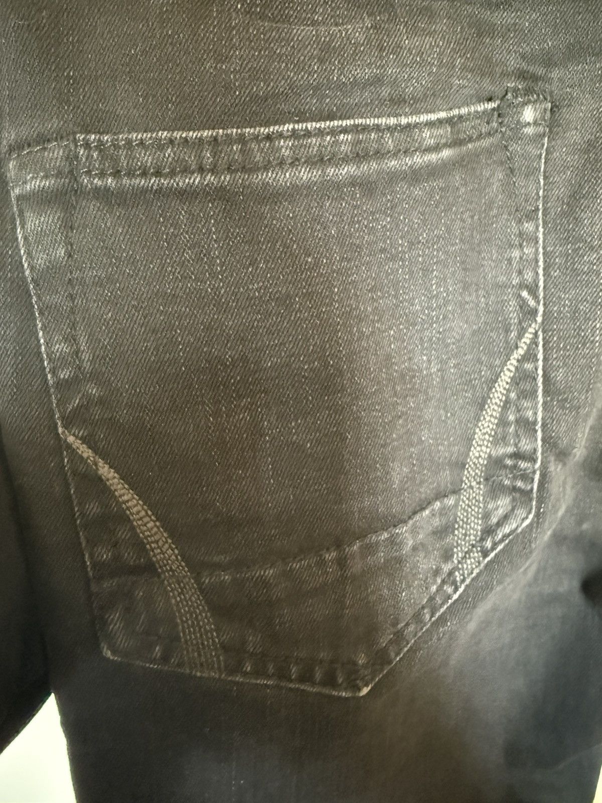 Allsaints Allsaints Distressed Black Skinny Jeans Size US 30 / EU 46 - 4 Thumbnail