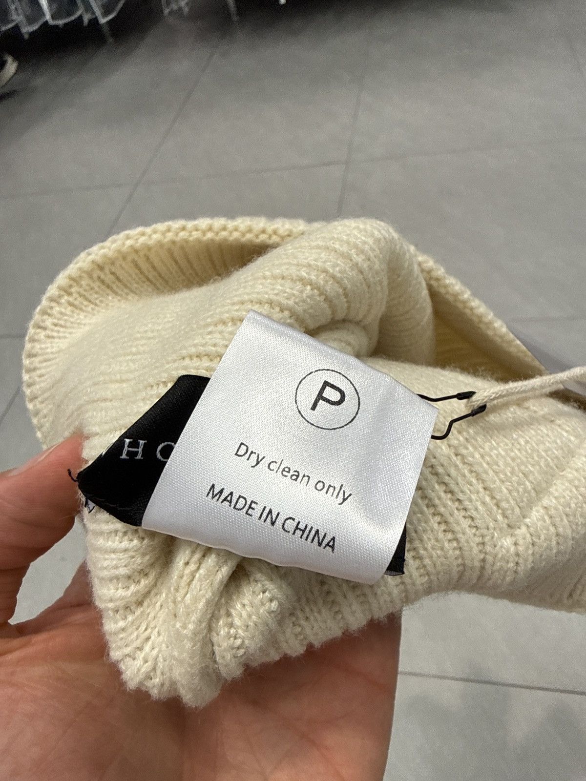 Who Decides War Who Decides War Beanie Cream Size ONE SIZE - 4 Thumbnail