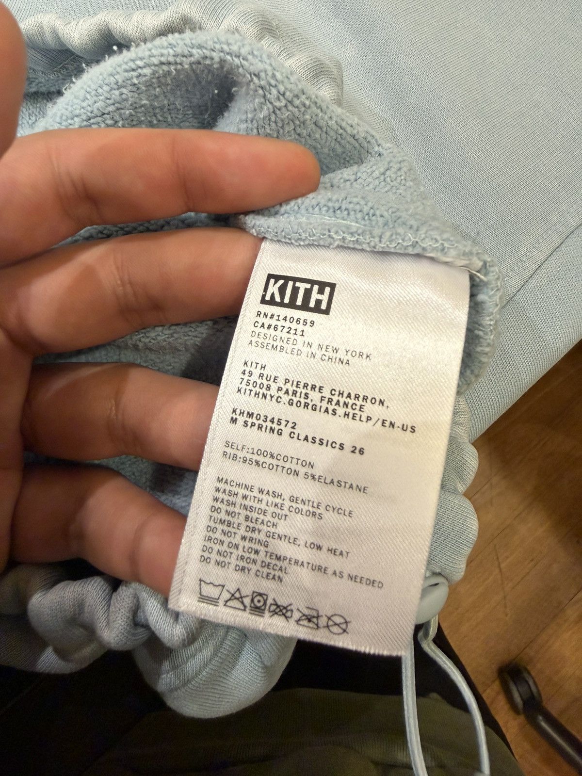 Kith Kith Quarter Zip Pullover - Blue Size US XL / EU 56 / 4 - 4 Thumbnail