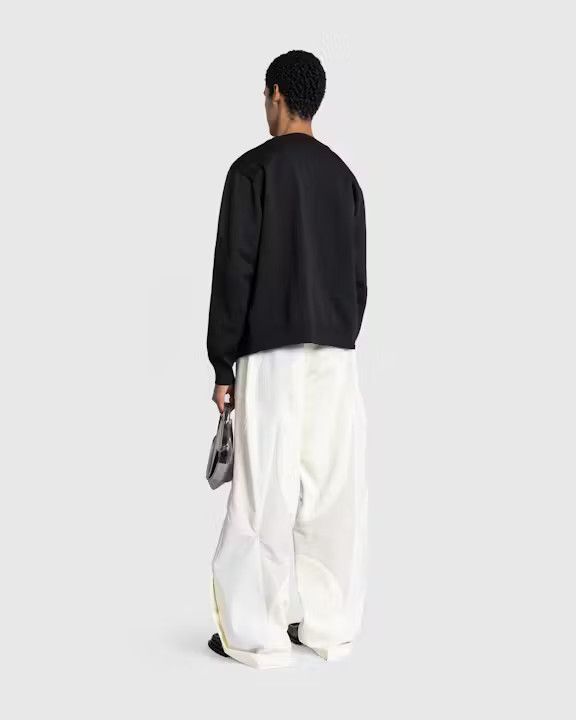 Mugler o1s22i1n1124 Patchwork Cargo Pant in White Size US 36 / EU 52 - 4 Thumbnail