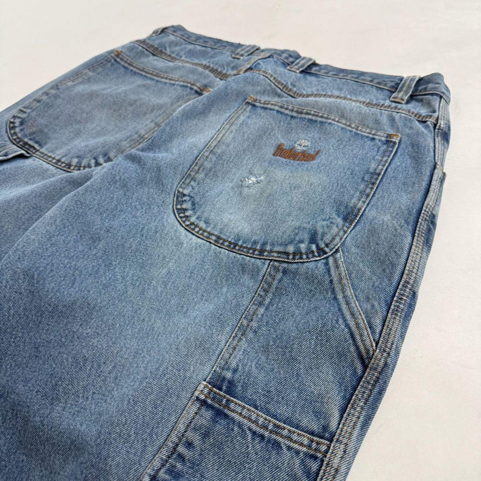 JNCO × Timberland × Vintage Vintage y2k embroidered timberland archive baggy skater jean Size US 36 / EU 52 - 2 Thumbnail