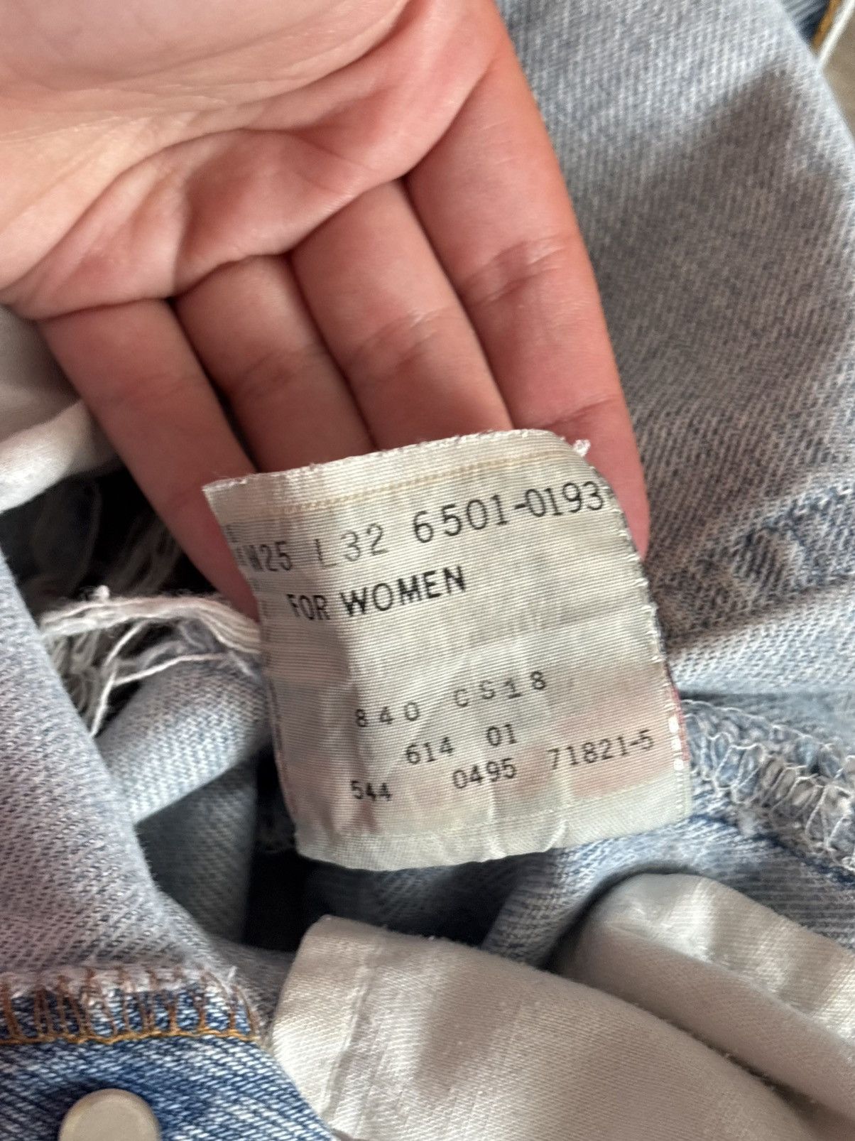 Levi's Vintage Clothing Vintage Levi’s Jeans Size 25" / US 0 / IT 36 - 6 Thumbnail