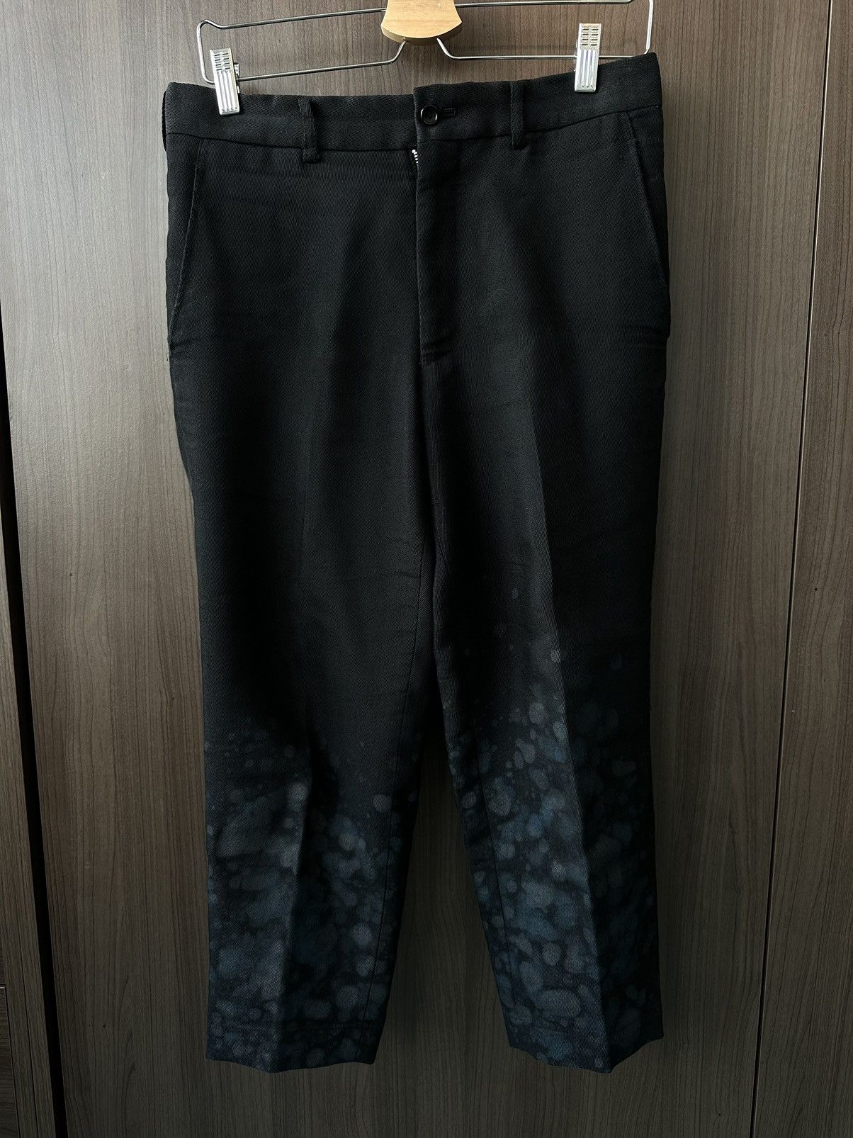 COMME des GARCONS AD1988 Wrap Design Inside Out Wide Pants Bottoms GP-110290 Dark navy -