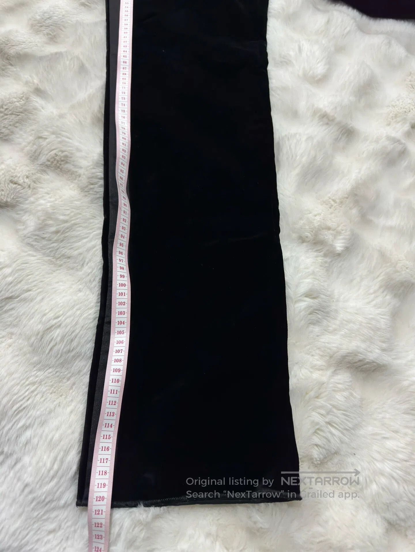 Saint Laurent Paris Saint Laurent 23 Show Velvet Smoking Trousers. Size US 34 / EU 50 - 9 Thumbnail
