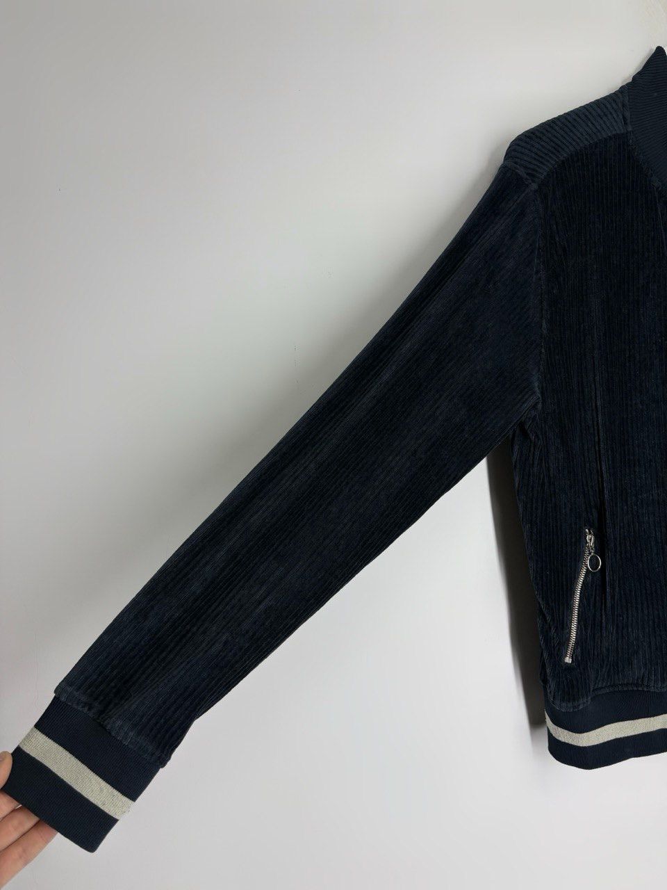 Oliver Spencer Oliver Spencer Organic Cotton Blend Corduroy Track Jacket Size US L / EU 52-54 / 3 - 9 Thumbnail