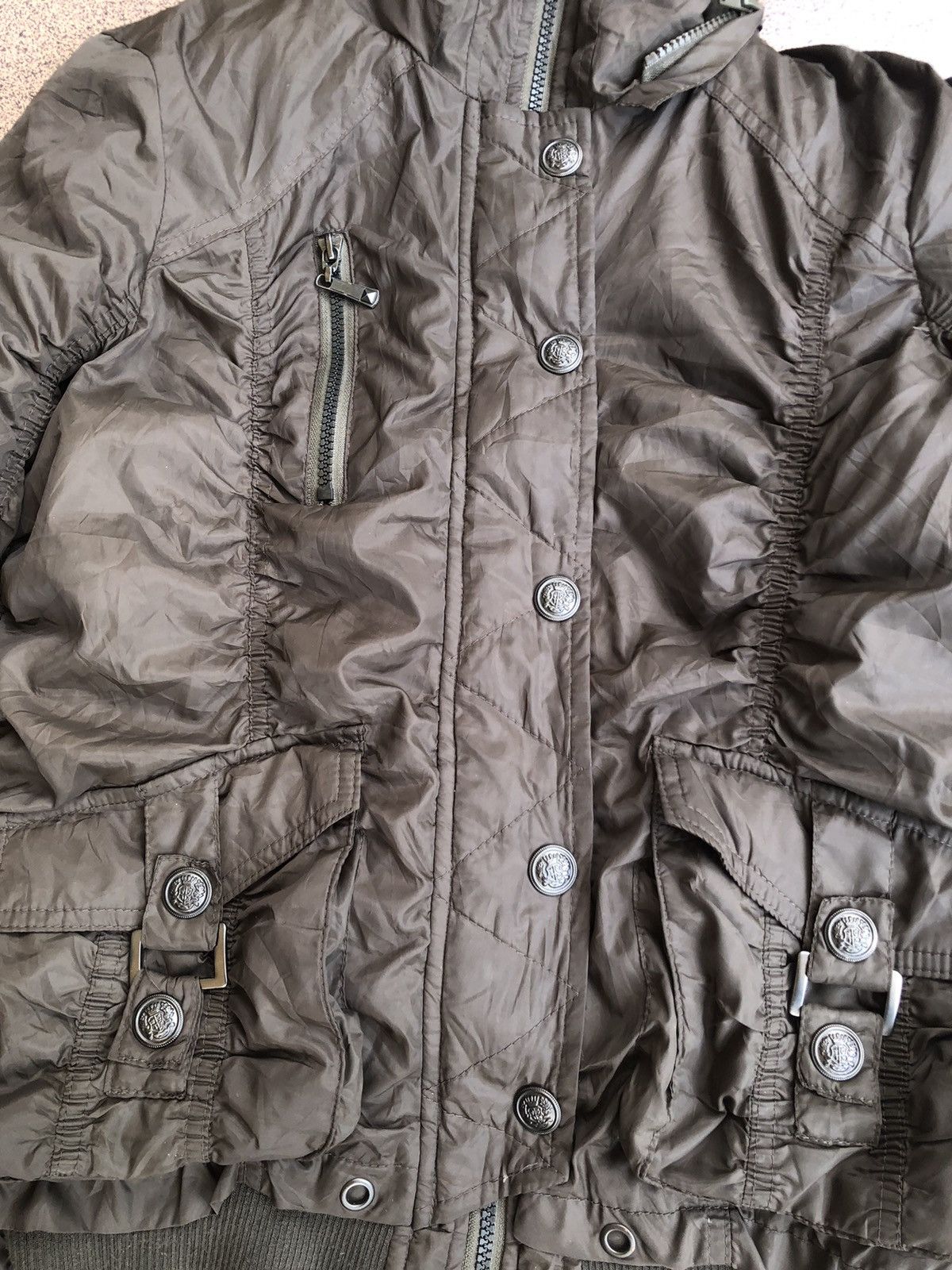 If Six Was Nine Corn Flake Wrinkle Puffer Fur Jacket Size US M / EU 48-50 / 2 - 6 Thumbnail